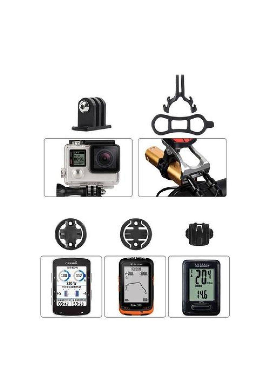 Soporte De Gps, Cámara, Luces, Garmin, Gopro Para Bicicleta-7