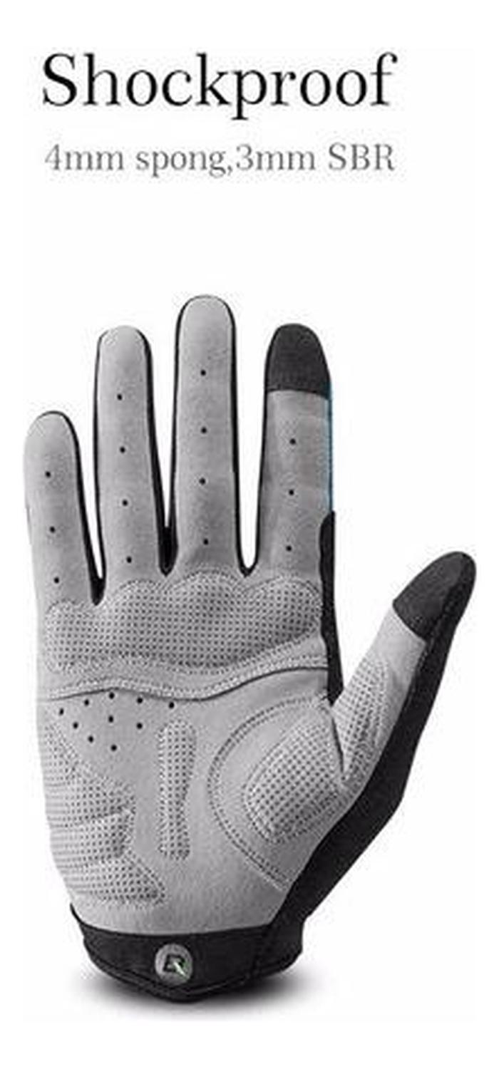 Guantes Rockbros Ciclismo Mtb Ruta Dedo Largo Bicicleta-2
