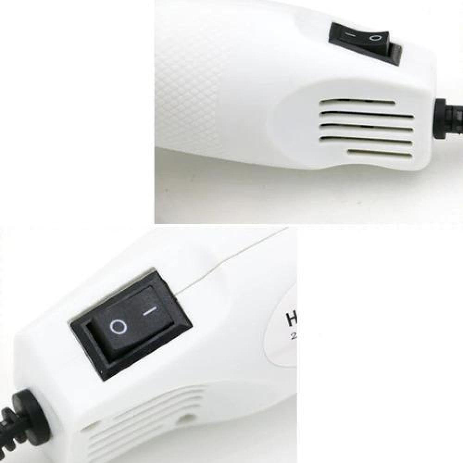 Pistola De Calor Soplador Aire Caliente 300w Bricolaje 200ºc Blanco-2