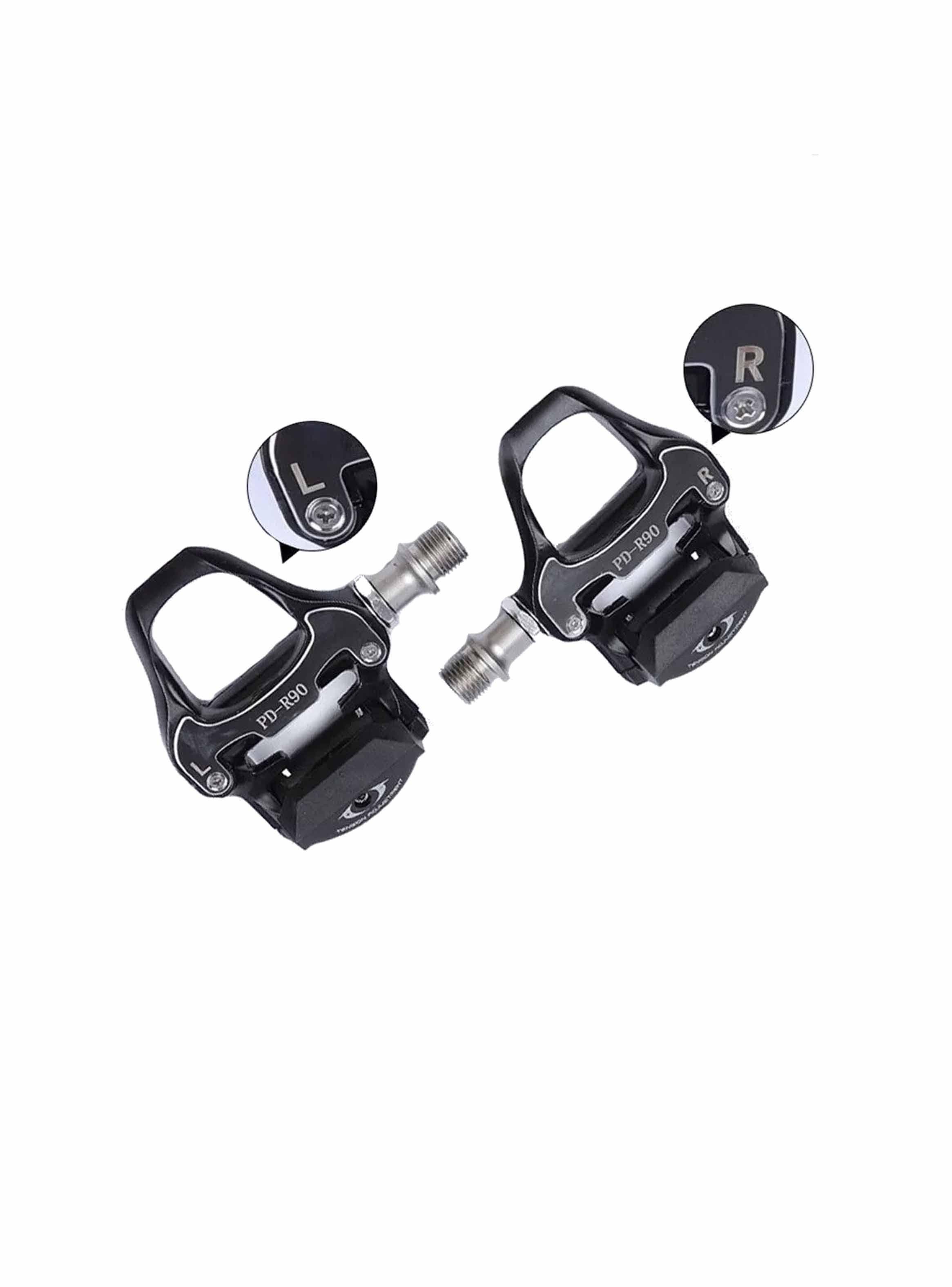 Pedales De Ruta + Calas, Compatible Shimano Spd, Bicicleta-5