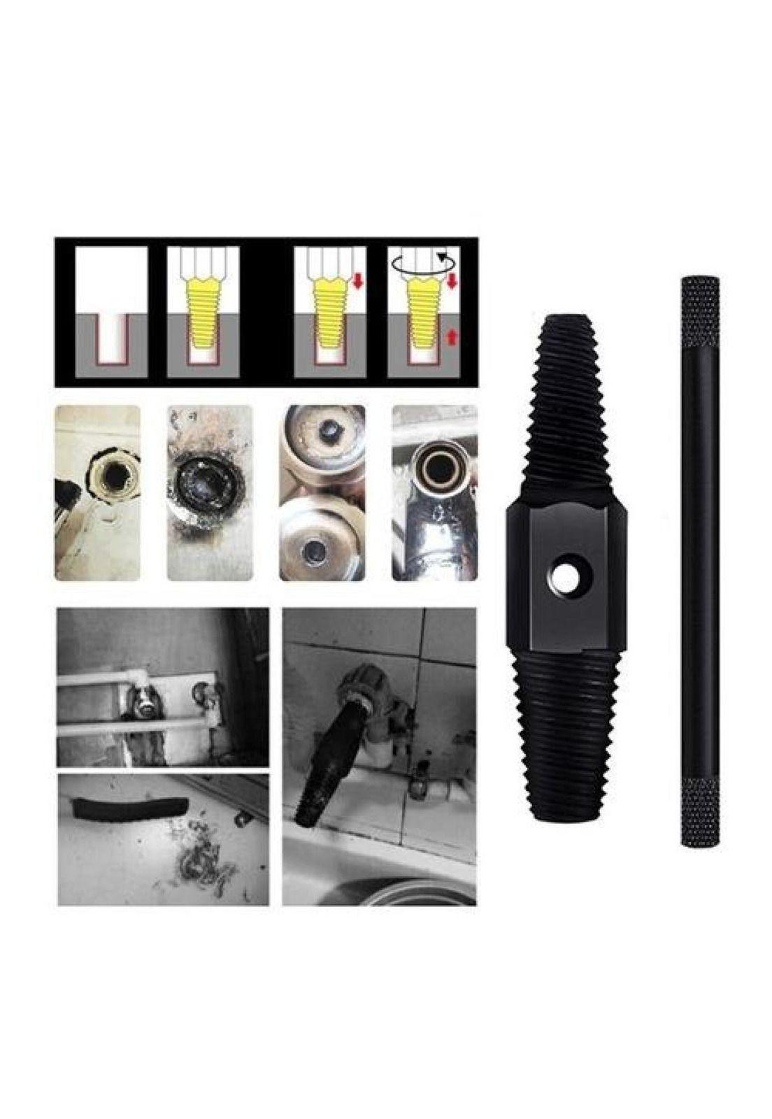Extractor De Tornillos Pernos Rodados Doble 1/2 - 3/4-1