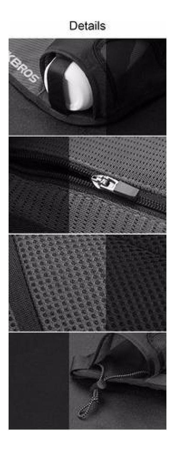 Banano Deportivo Rockbros Con Porta Botella, Outdoor Running Negro-7