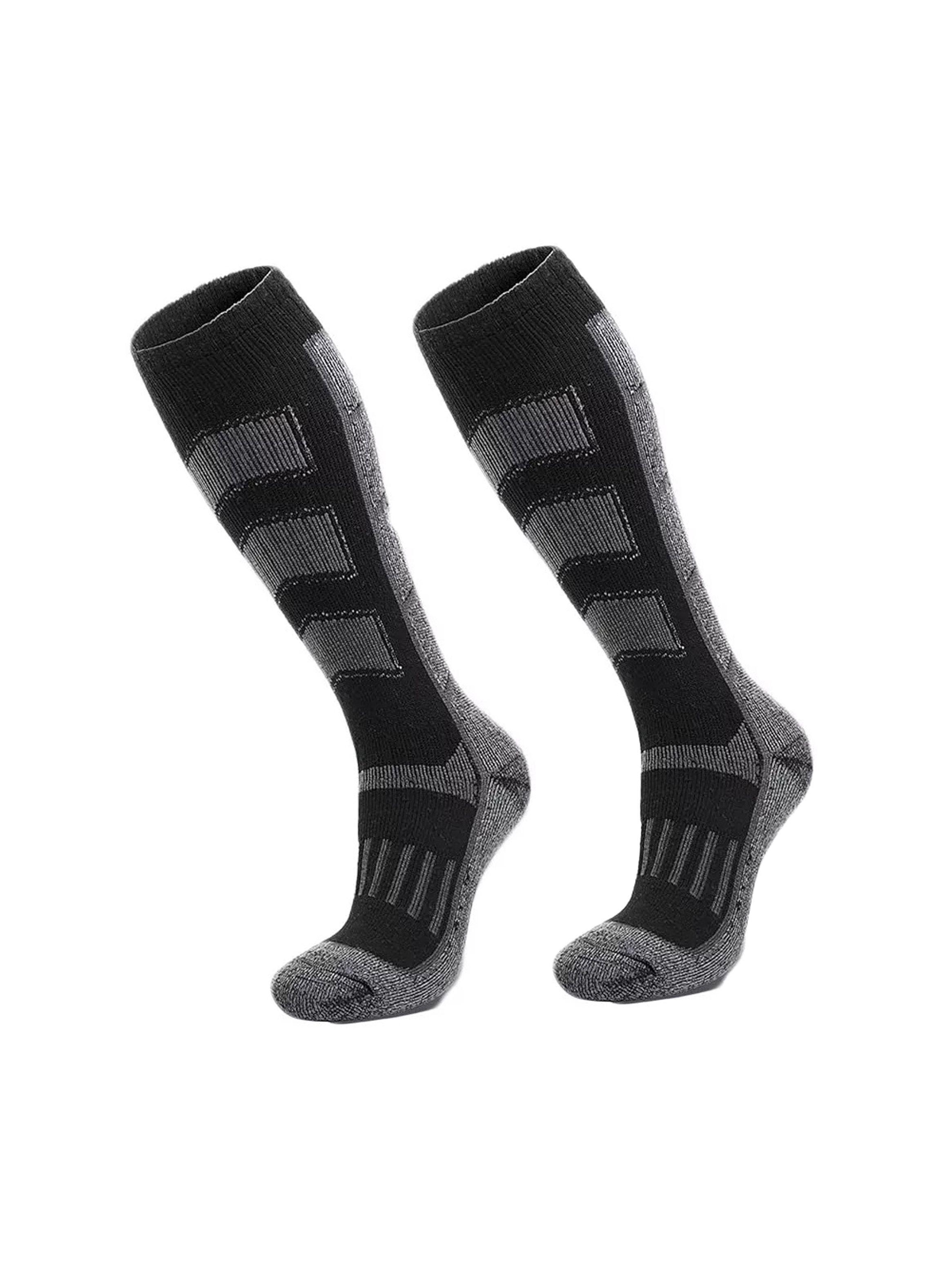 Calceta 70% Lana Merino Unisex A La Rodilla-0