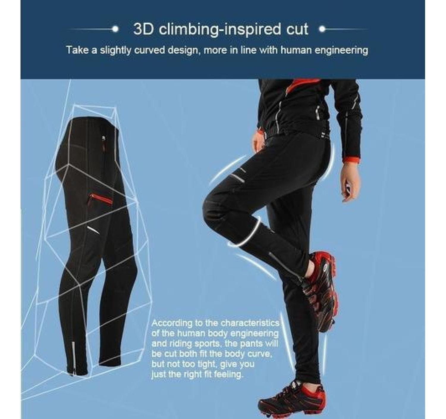 Pantalón Deportivo Rockbros, Multiuso Reflectante Bicicleta-7