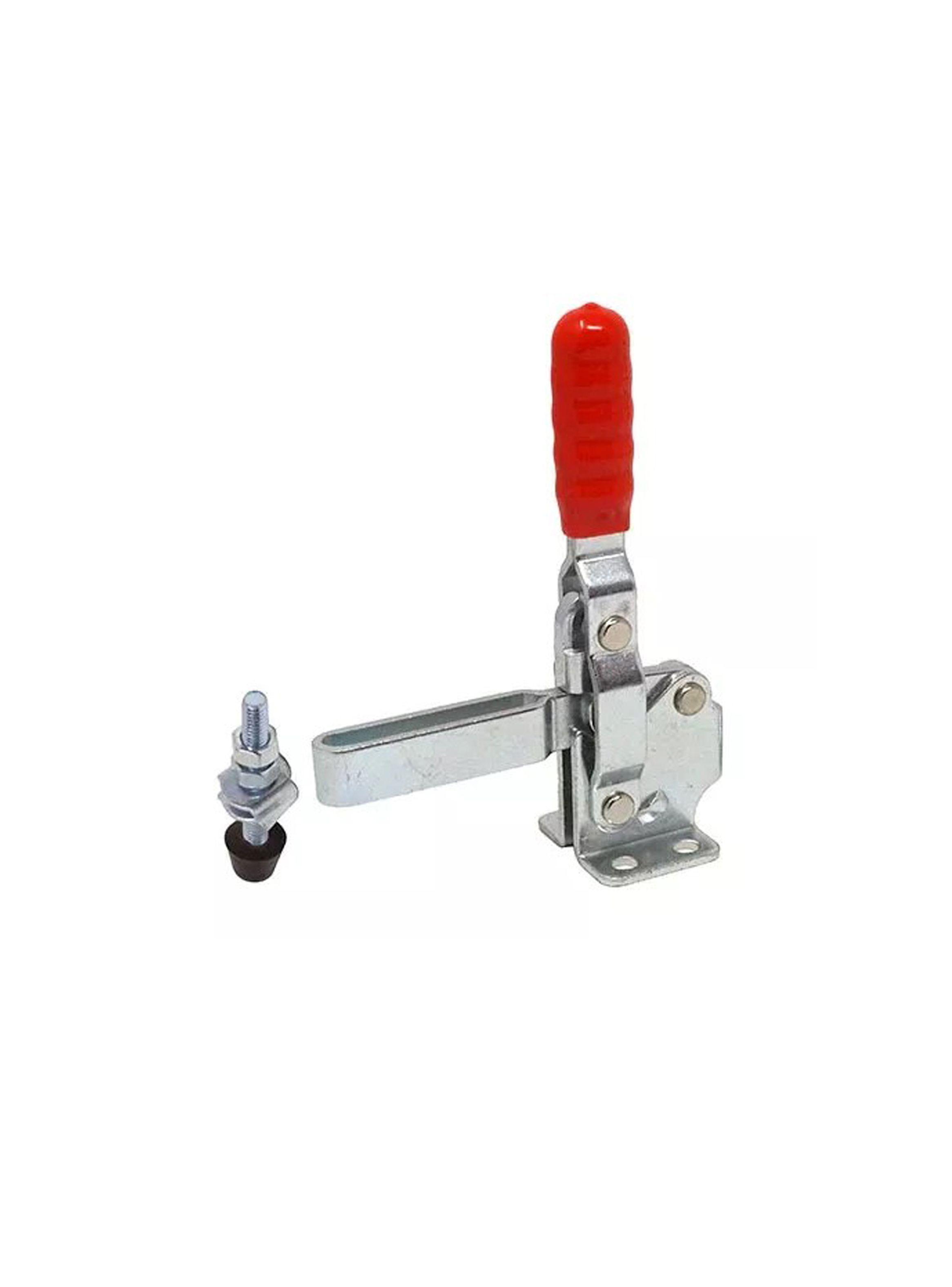 Pack 10 Clamp Presión Vertical Gh-12130 227kg Tirador Rápido-3