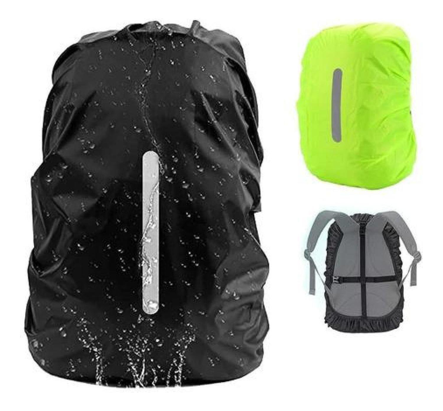 Funda Cubre Mochila Impermeable Reflectante 8-17 Litros-6
