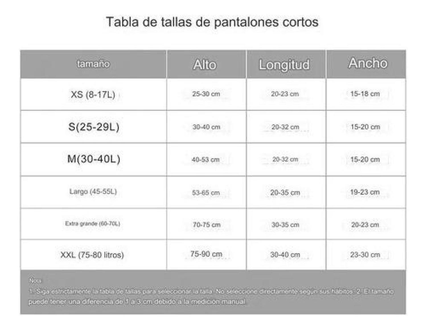 Funda Cubre Mochila Impermeable Reflectante 8-17 Litros-9