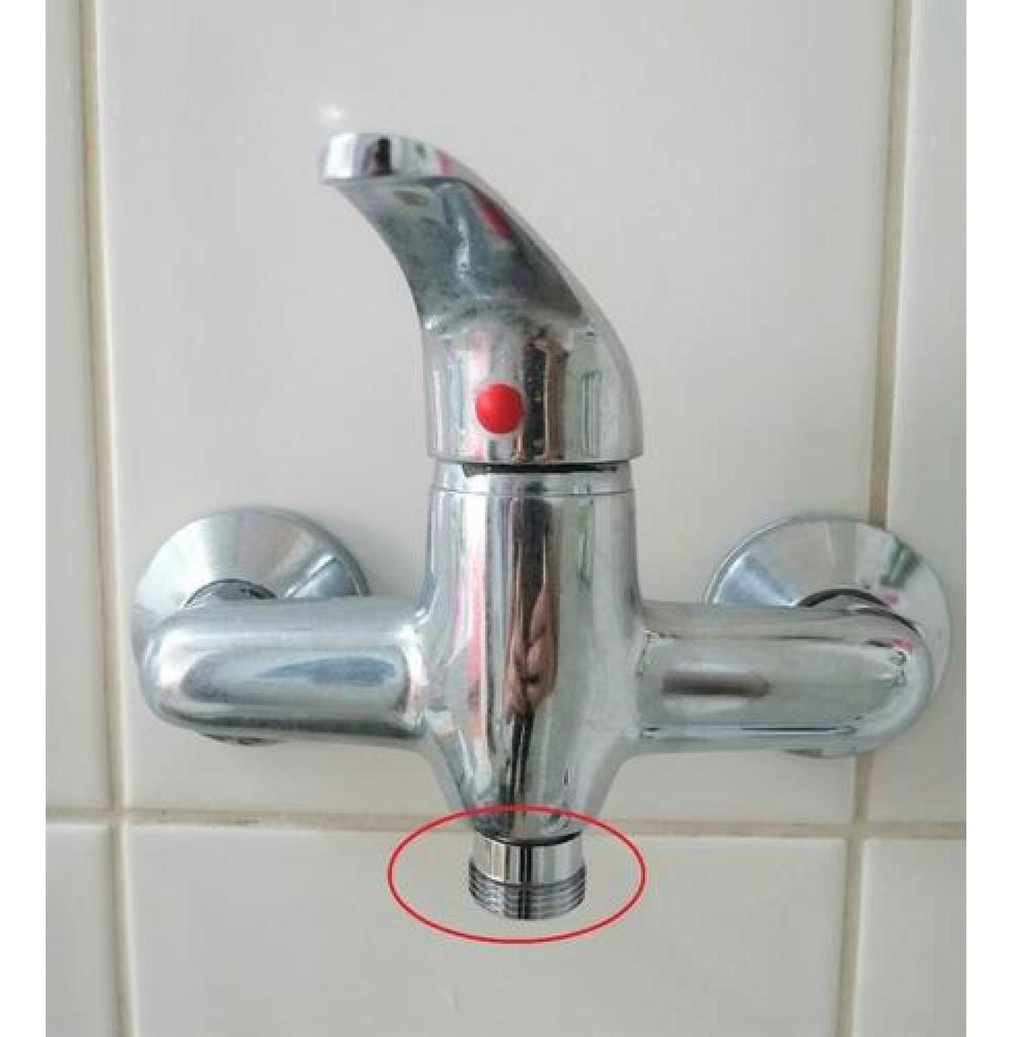 Adaptador Ducha A Lavadora (bidet Tina Manguera Jardín) Plateado Brillante-4