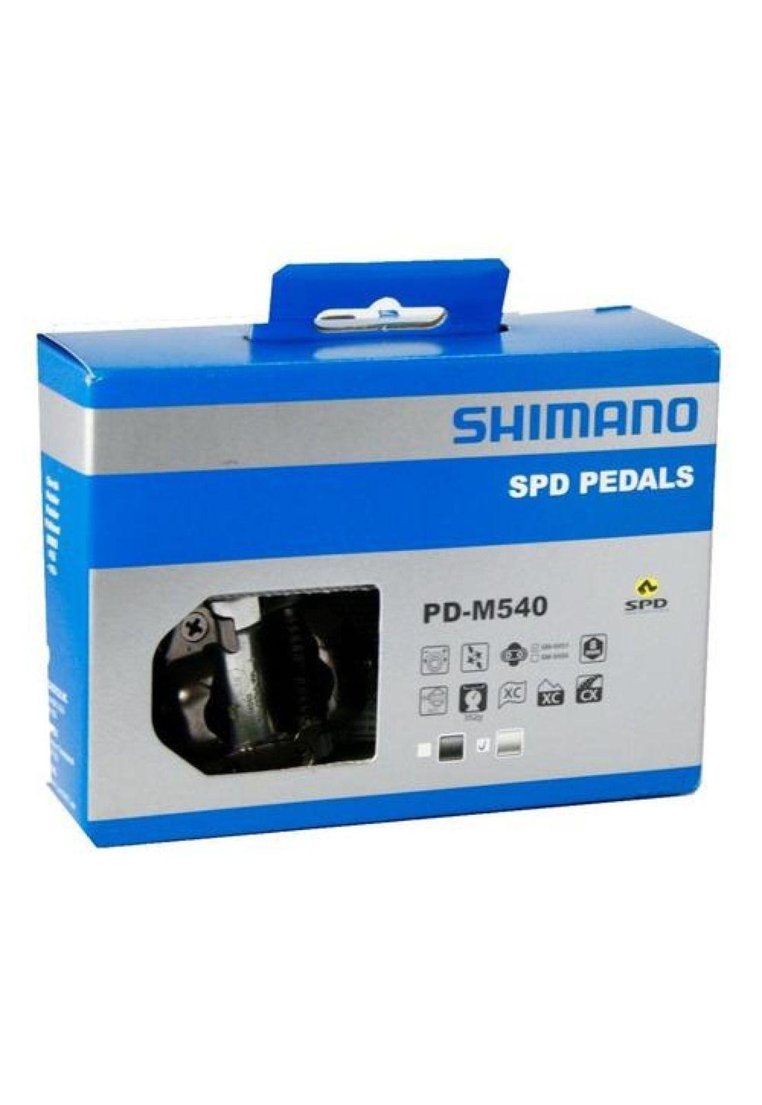 Pedales + Calas Shimano Deore Xt Pd-m540 Spd Mtb Xc Cx Trail-3