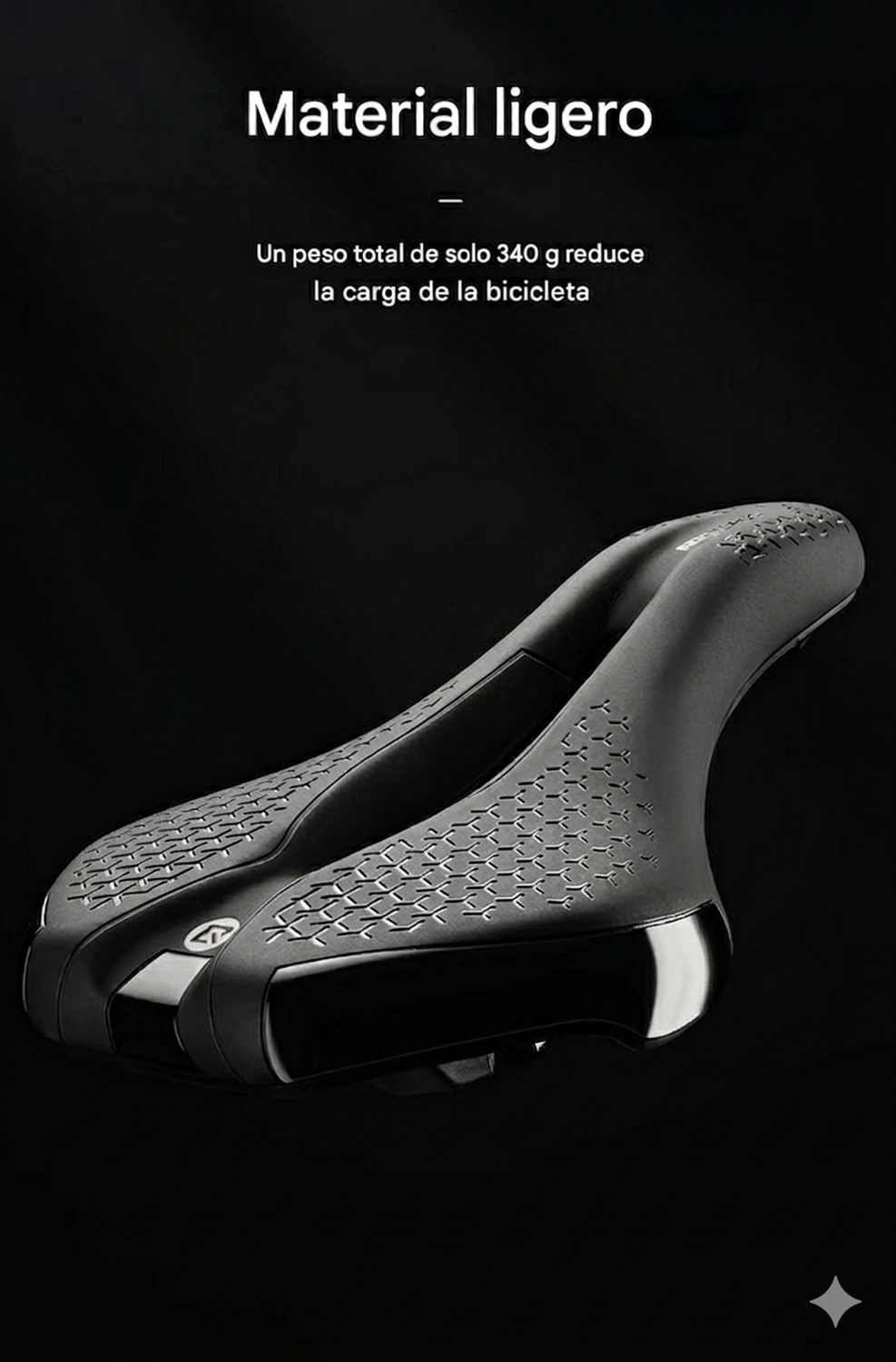 Asiento Bicicleta Rockbros Sillín Cómodo Antiprostático-7