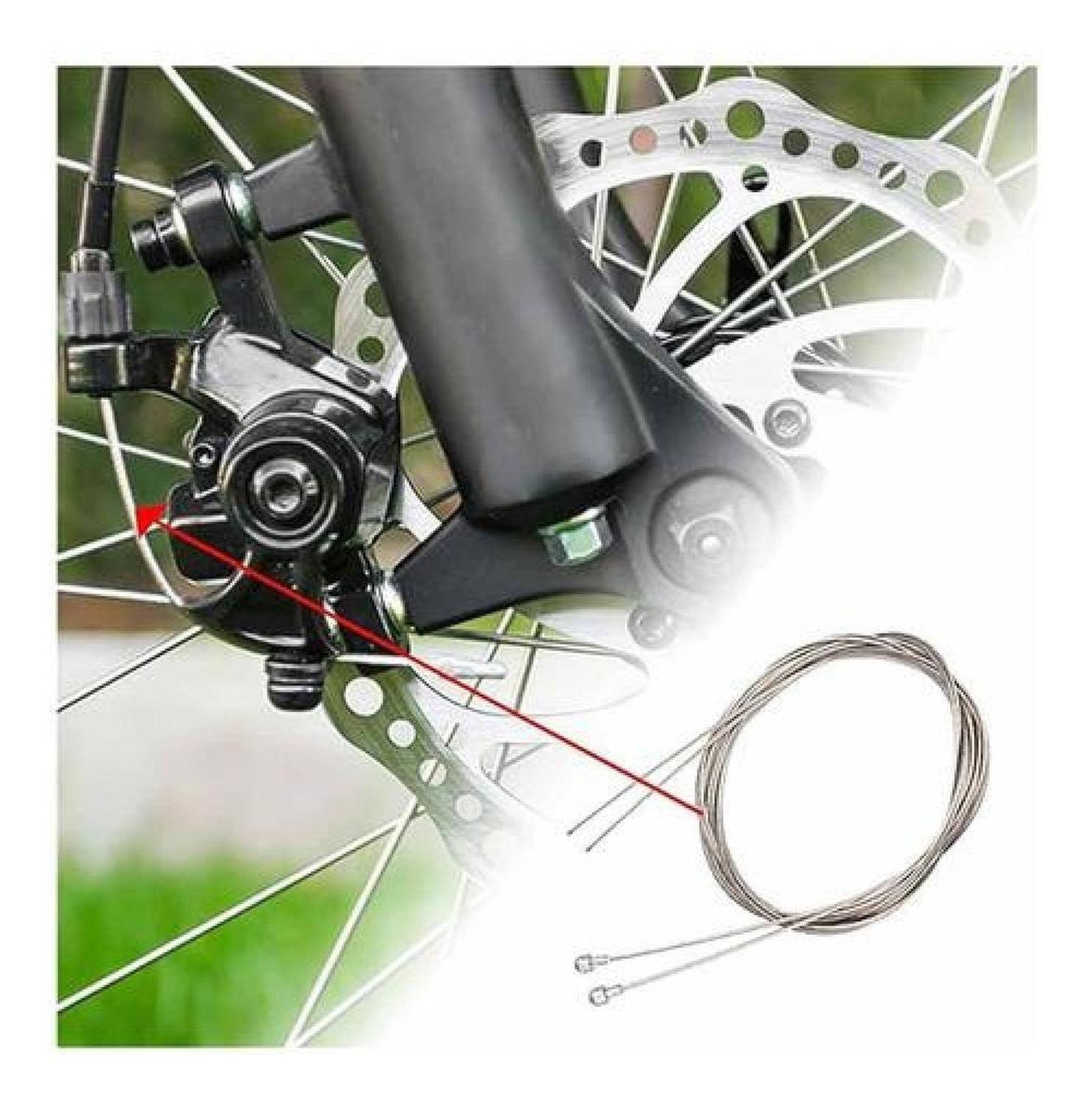 Cable Freno Trasero Shimano Acero 2050 Mm Bicicleta Mtb-2