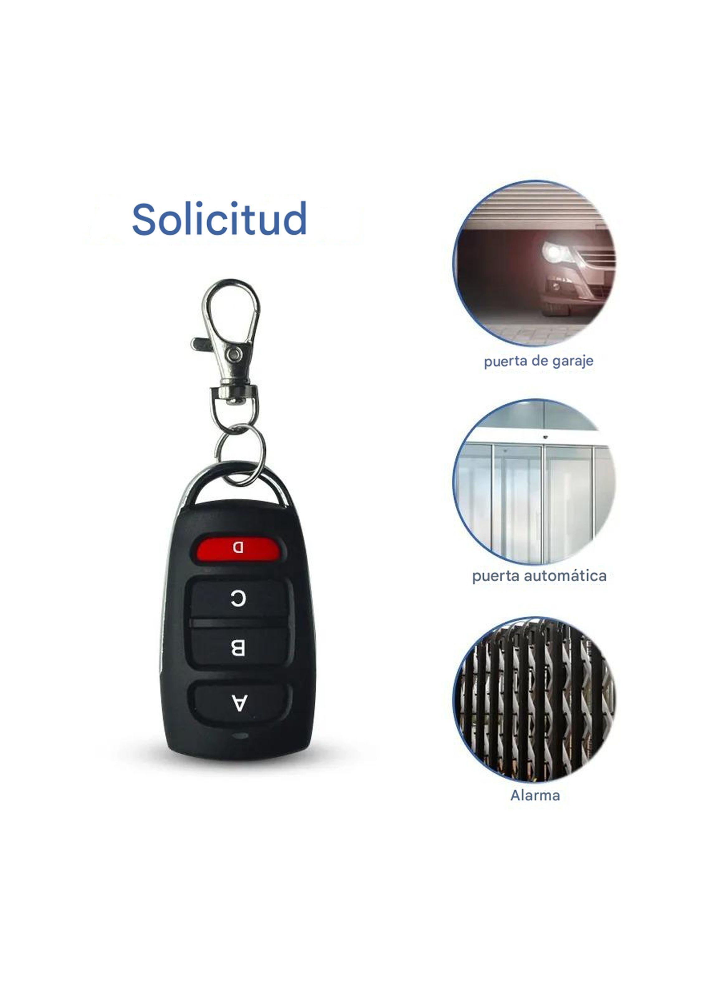 Control Remoto Universal 100 Metros Porton Electrico Auto-4