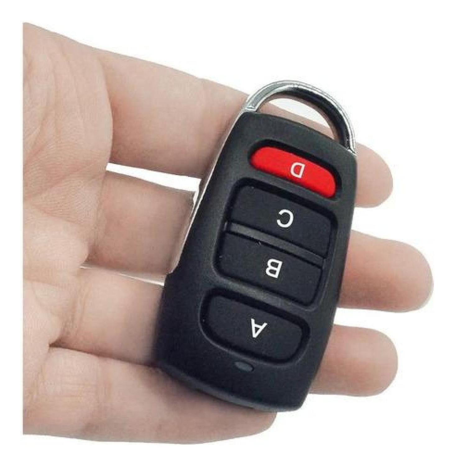 Control Remoto Universal 100 Metros Porton Electrico Auto Negro-5