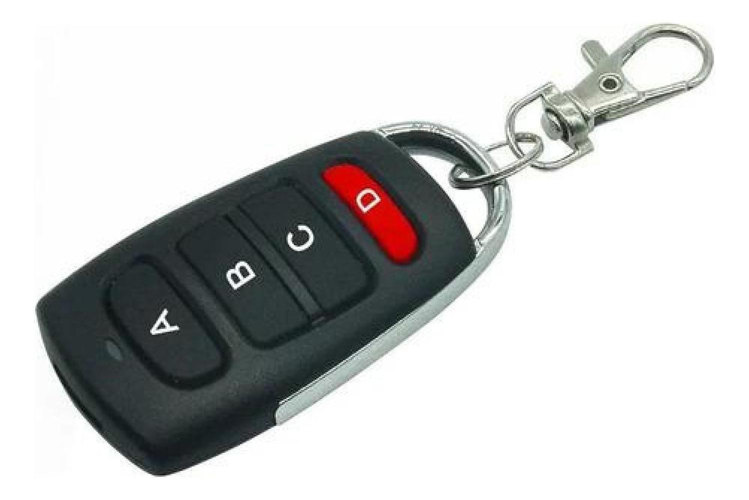 Control Remoto Universal 100 Metros Porton Electrico Auto Negro-6