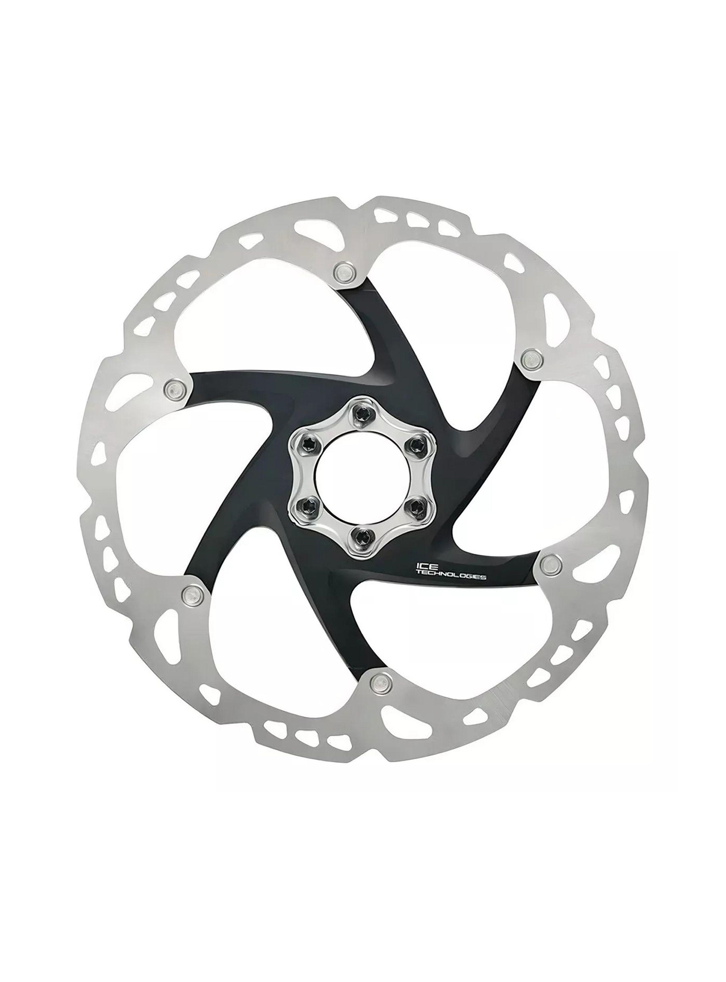 Rotor Shimano Rt86 180mm 6 Pernos Ice Tech Mtb Freno Disco-3