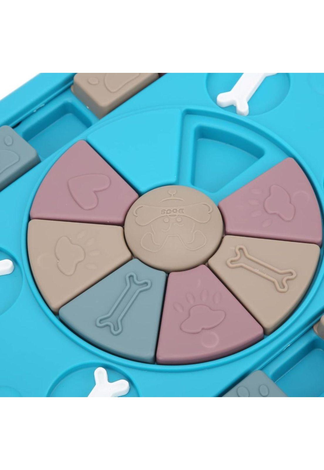 Dispensador Comida Perro Puzzle Interactivo Antideslizante-5