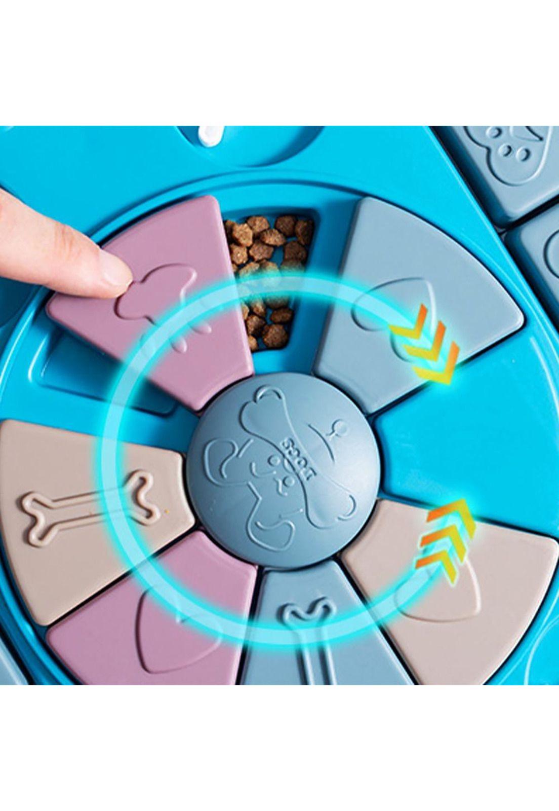 Dispensador Comida Perro Puzzle Interactivo Antideslizante-8