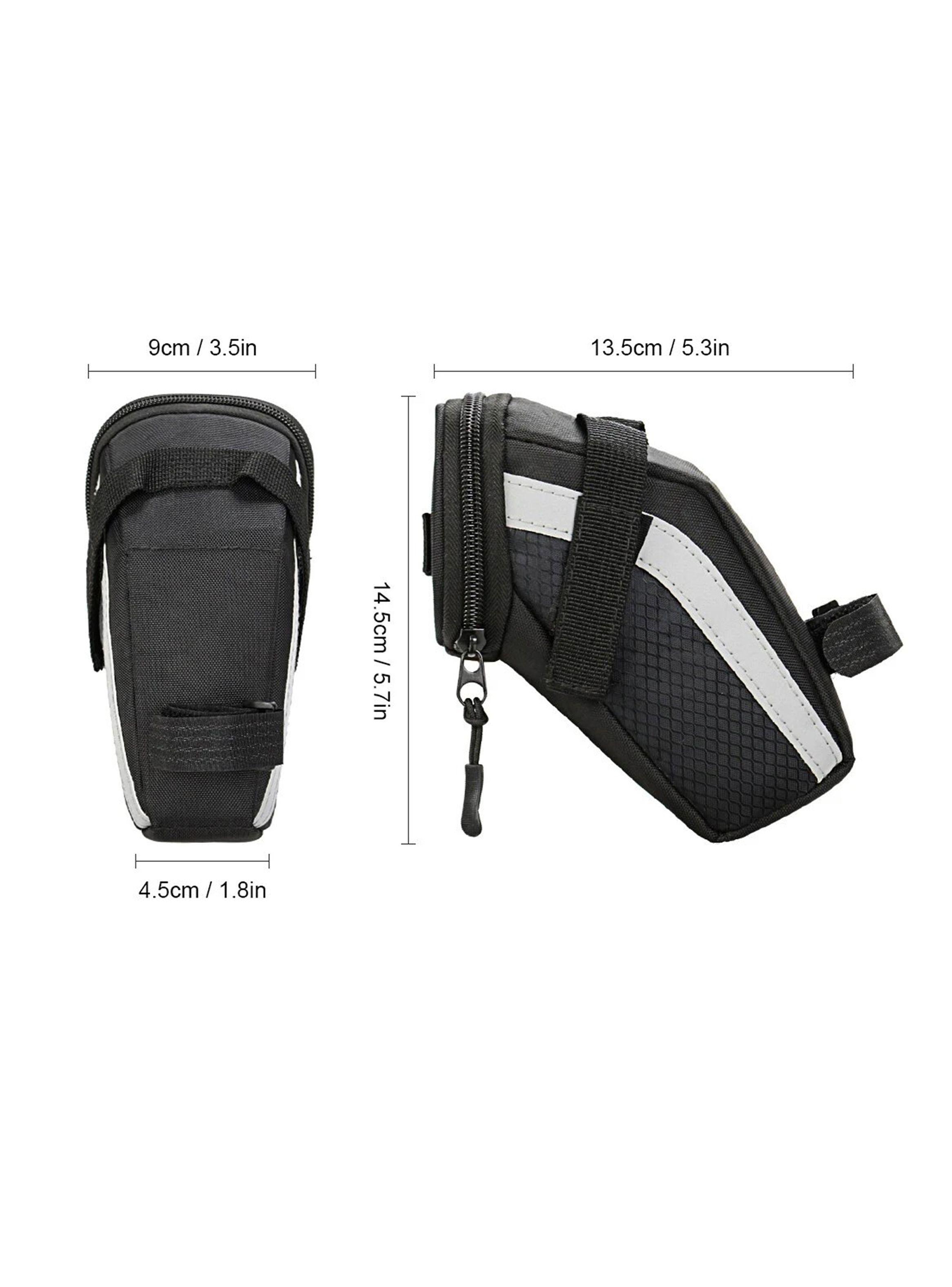 Bolso Trasero 1.5 Lt Tubo Sillín Impermeable Bicicleta-2