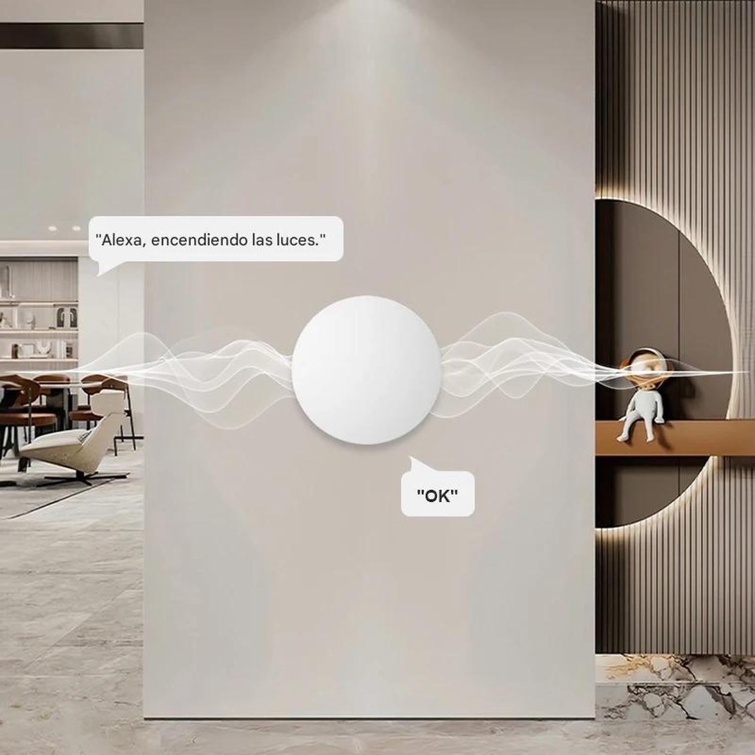 Botón Inteligente Zigbee Tuya Gateway Escenas Google y Alexa-6