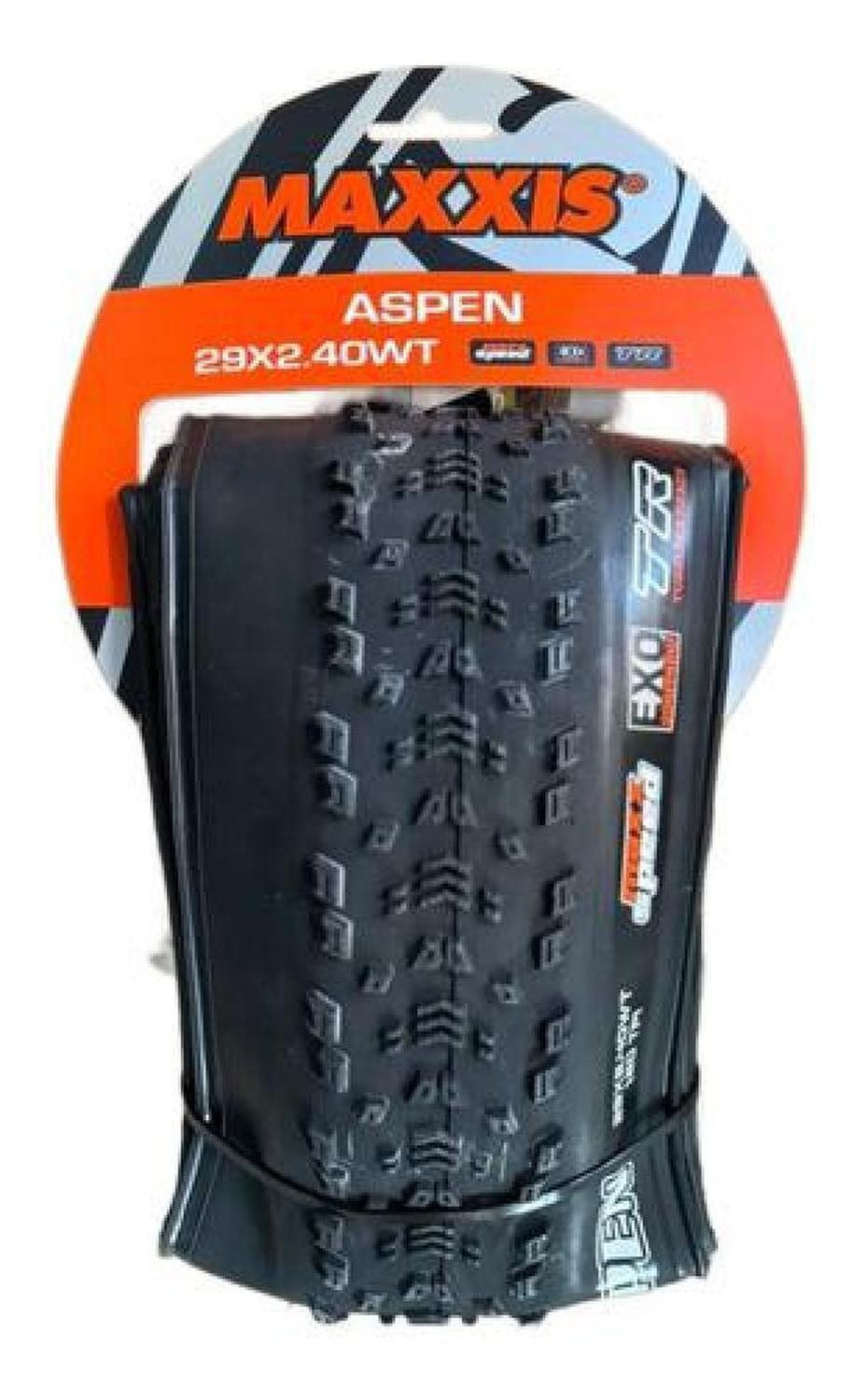 Neumático Maxxis Aspen 29x2.40 Maxxspeed Exo Tr Kevlar Mtb Negro-0
