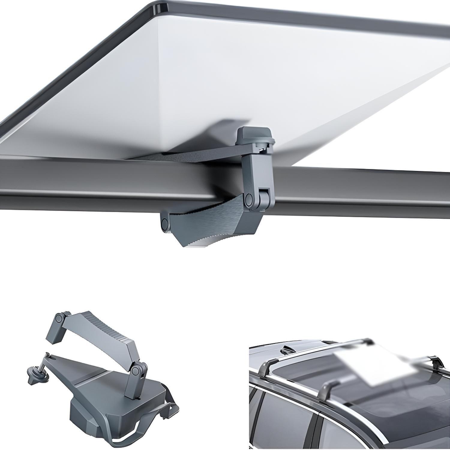 Soporte Starlink Mini Barra Porta Equipaje Aleación Aluminio - Gris-0