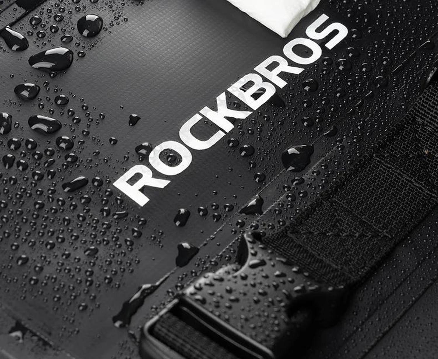 Alforja Rockbros Impermeable 5 Lt Moto Bolso Bandolera Viaje Negro-2