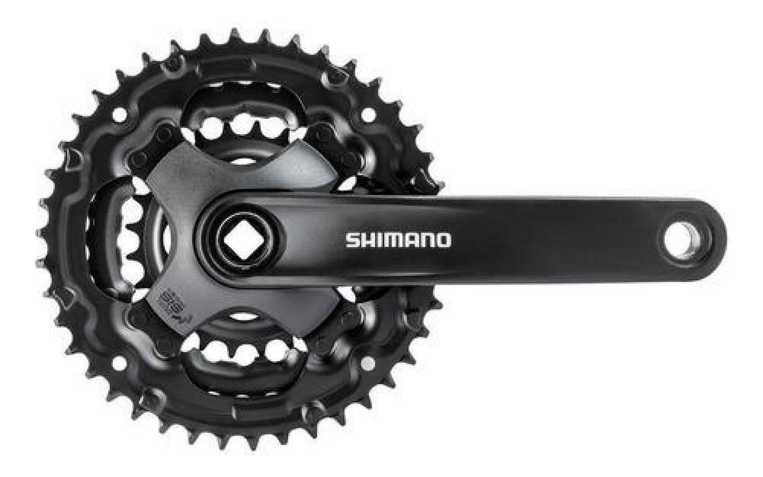 Volante Shimano Tourney 48d Fc-ty301 6/7/8 Vel Cambio Dual Sis-3