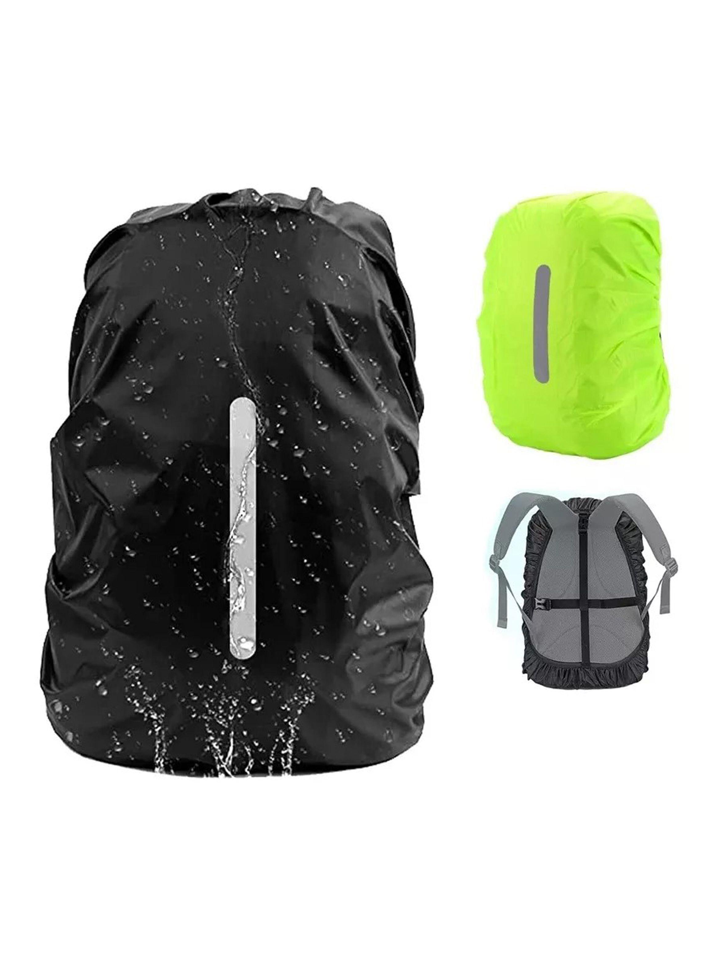 Funda Cubre Mochila Impermeable Reflectante 45-55 Litros-4