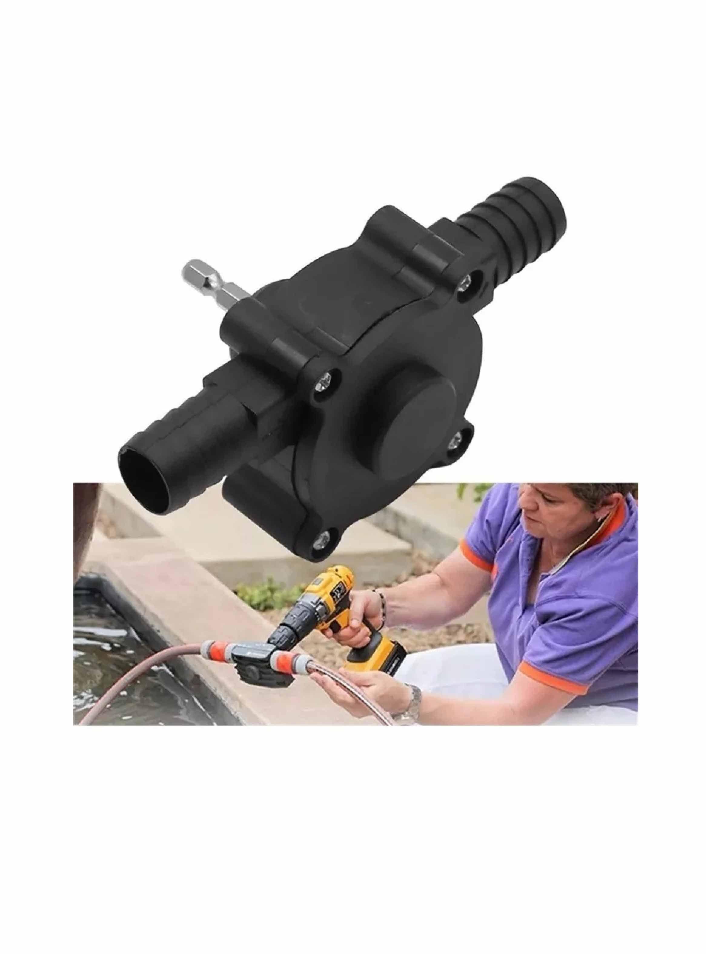 Bomba De Agua Aceite Diesel Portátil Para Taladro Adaptador-3