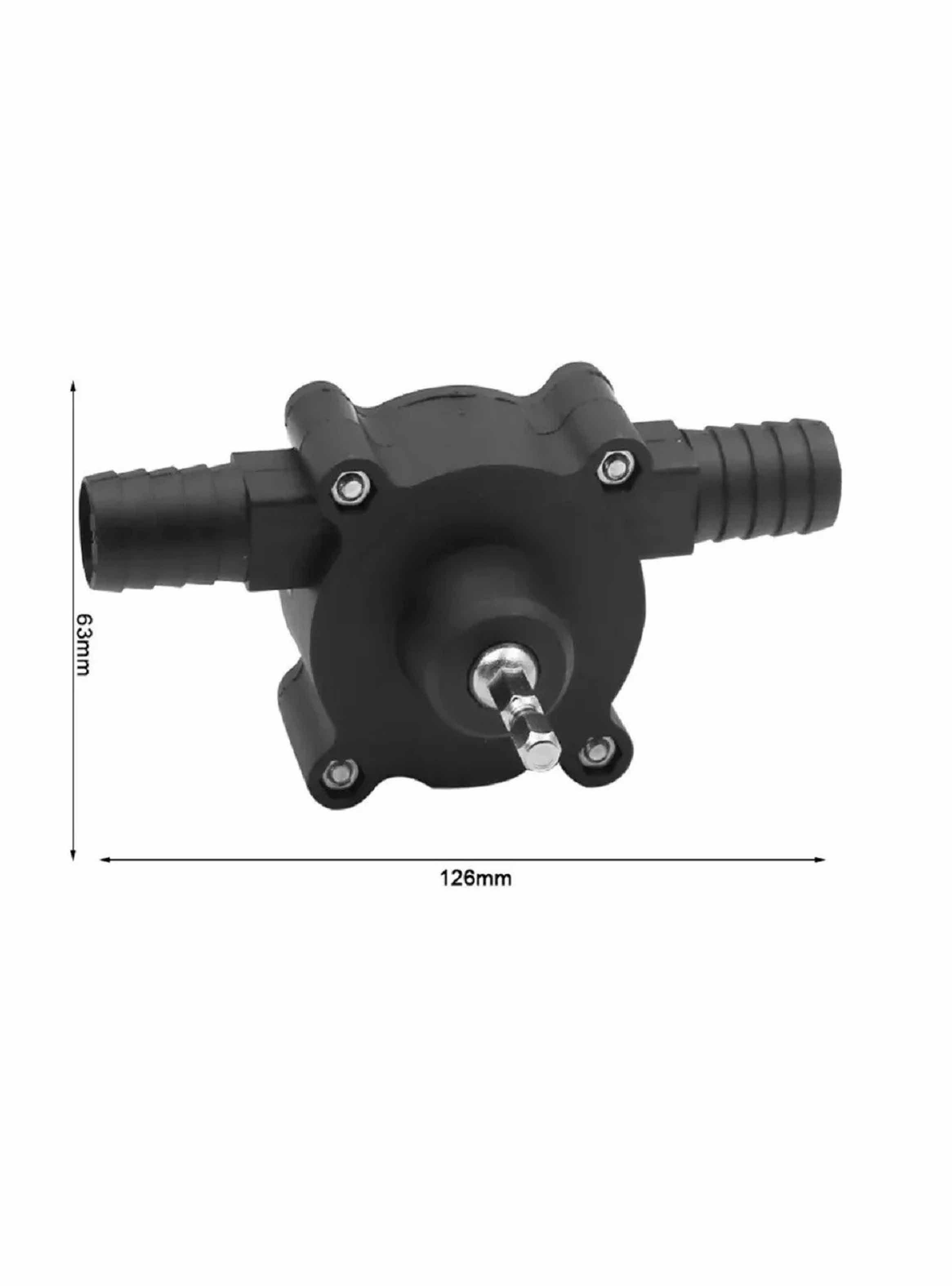 Bomba De Agua Aceite Diesel Portátil Para Taladro Adaptador-4