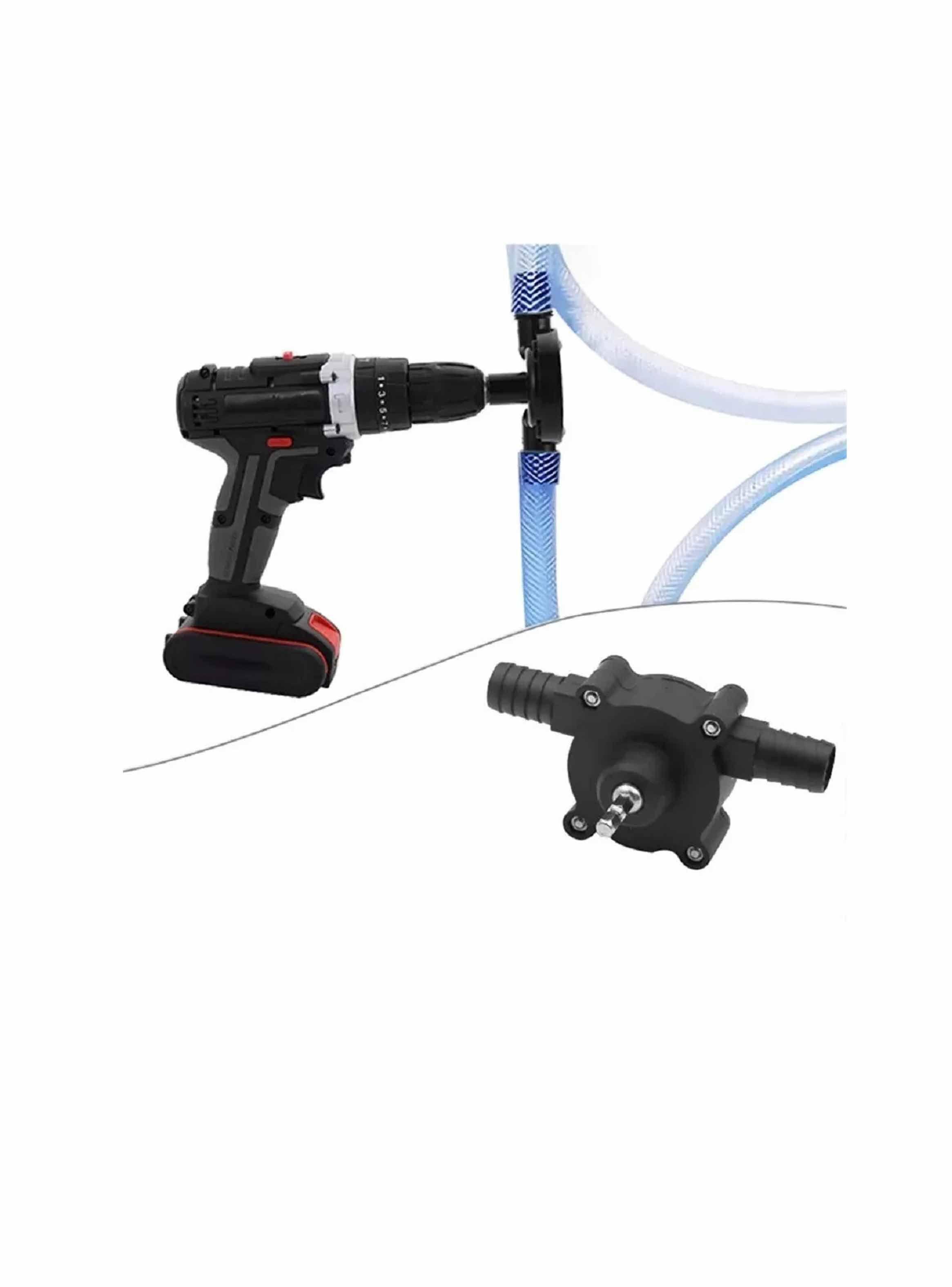 Bomba De Agua Aceite Diesel Portátil Para Taladro Adaptador-5