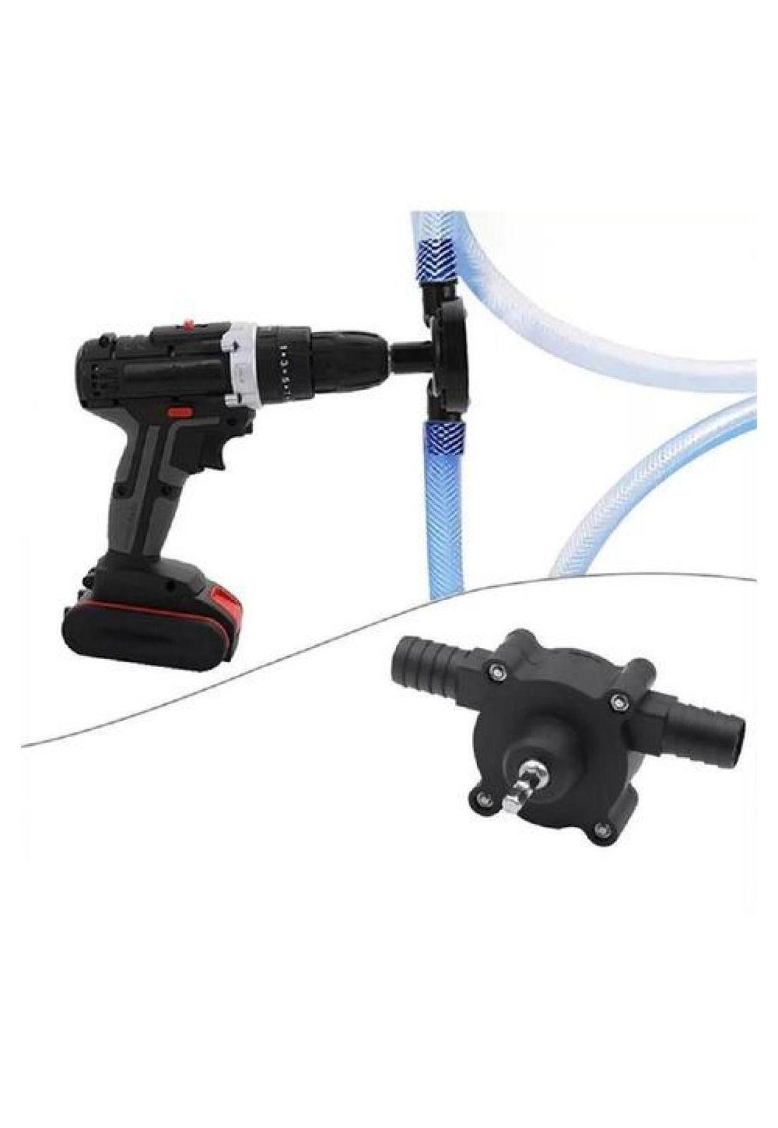 Bomba De Agua Aceite Diesel Portátil Para Taladro Adaptador-3