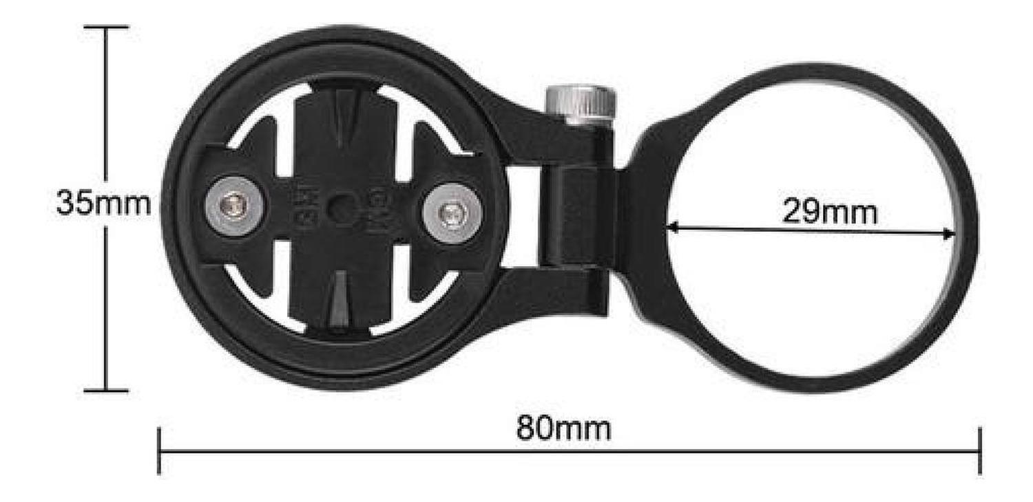Soporte Ajustable Gps Bicicleta Tapa Dirección Garmin Igps - Negro-3