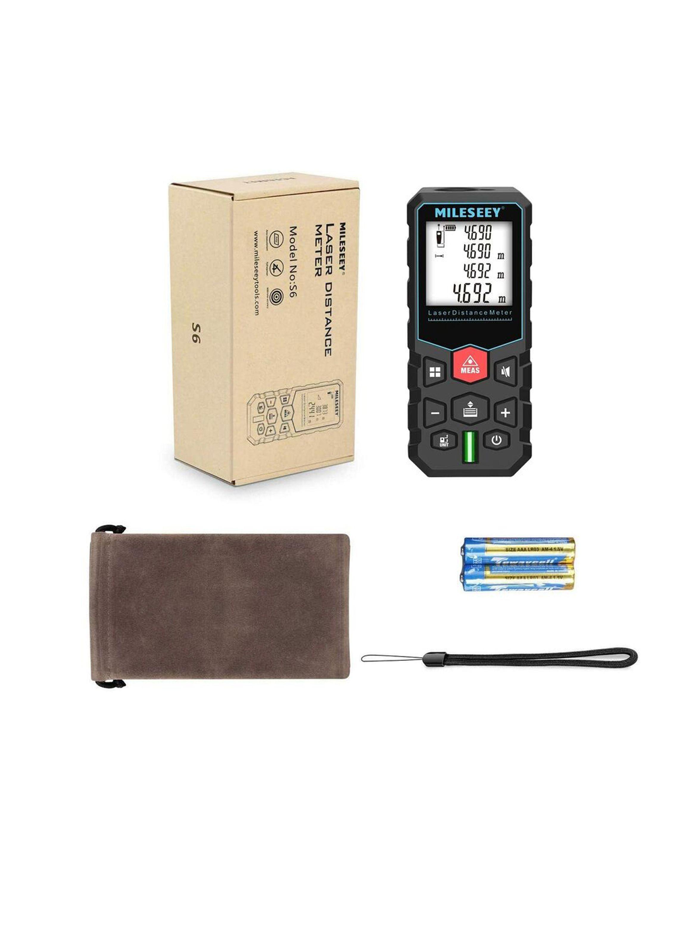 Medidor De Distancia Laser Digital 80m Lcd 6 Modos-5