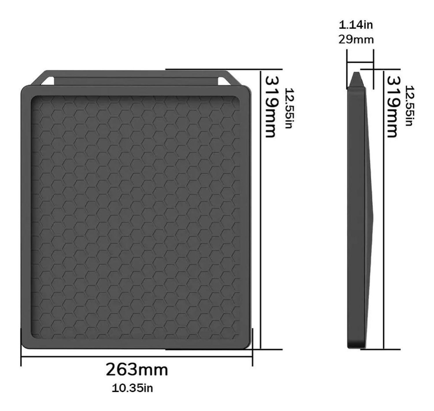 Funda Silicona Antigolpes Antena Starlink Mini Exterior - Negro-4