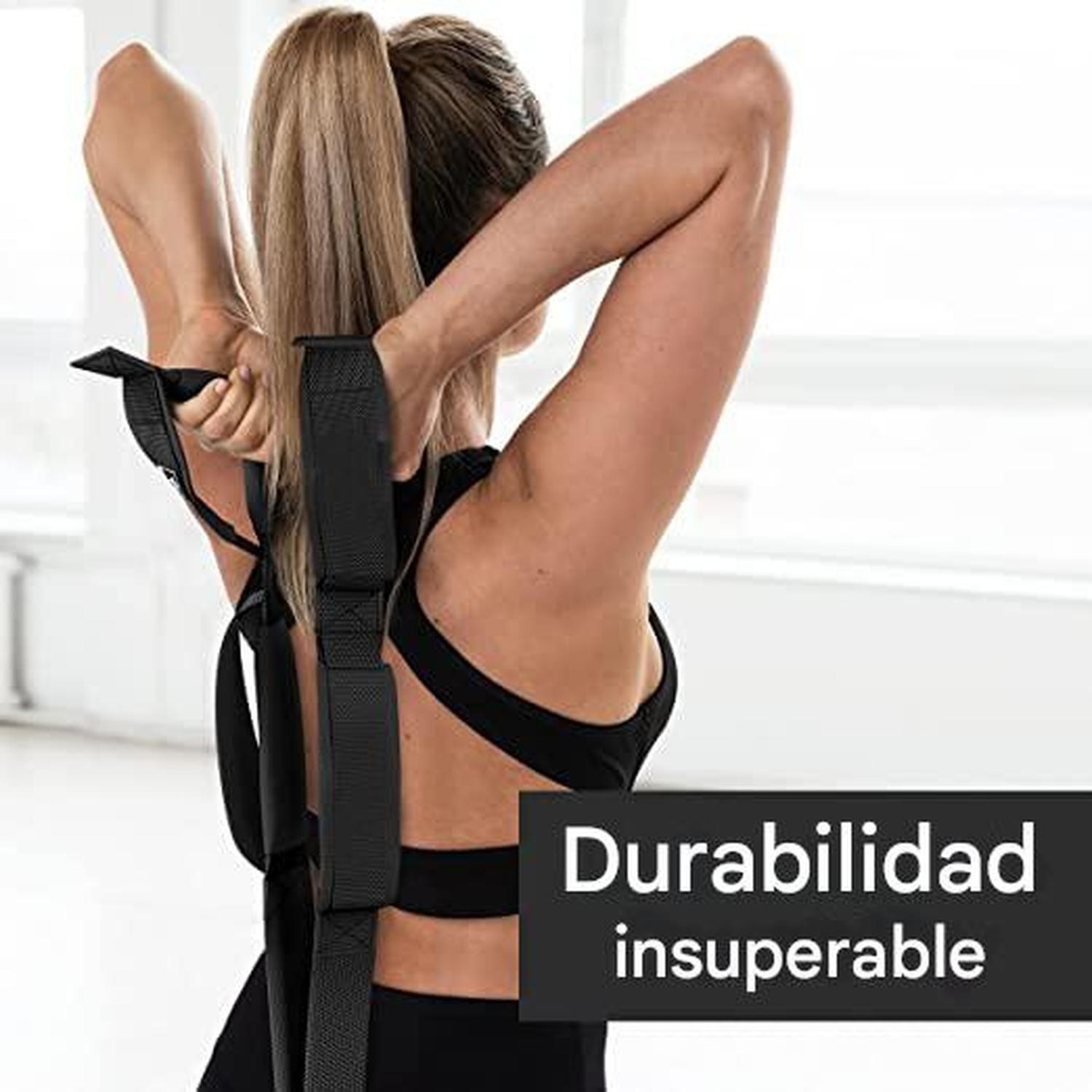 Correa Tríceps Doble Agarre Cuerda Polea Gym Profesional-3