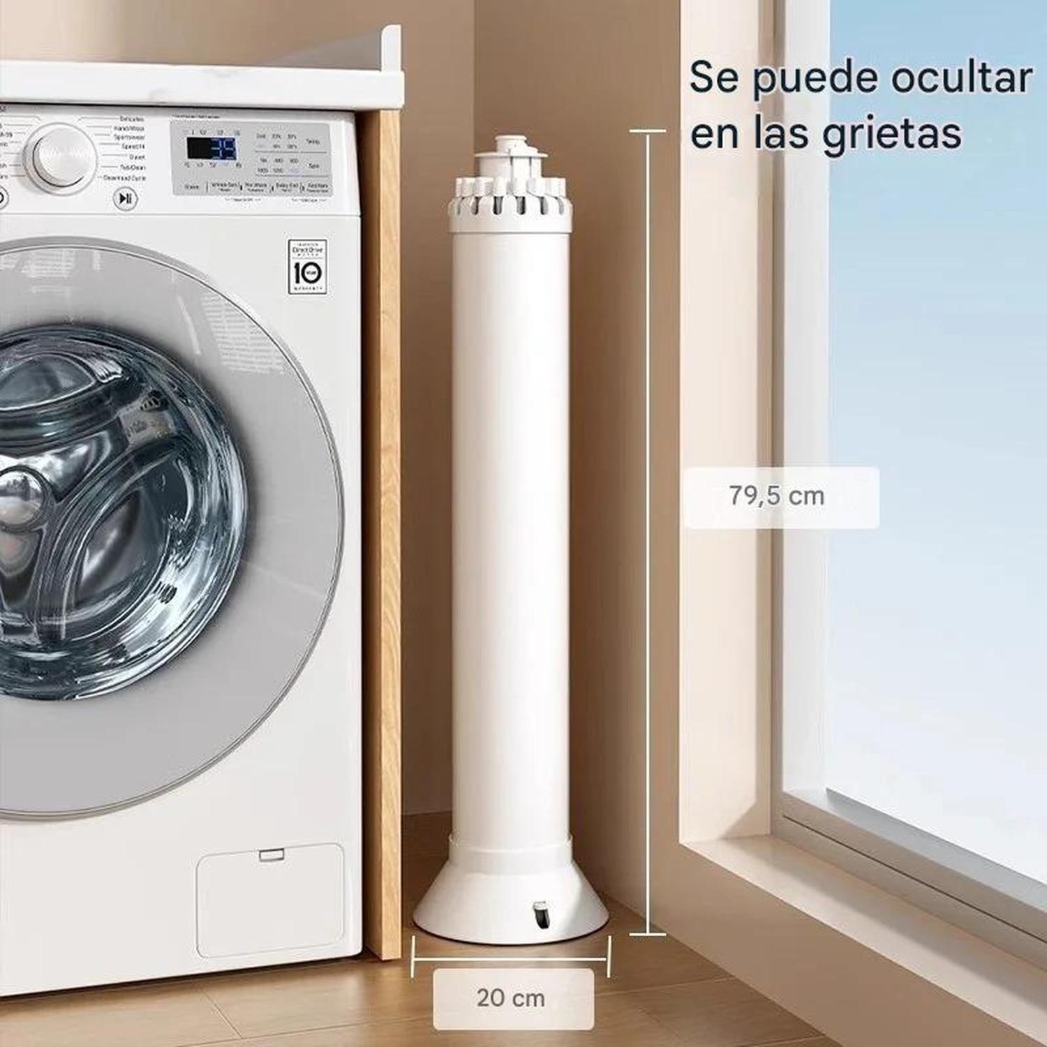 Tendedero Plegable Pulpo Giratorio Con Ruedas-5