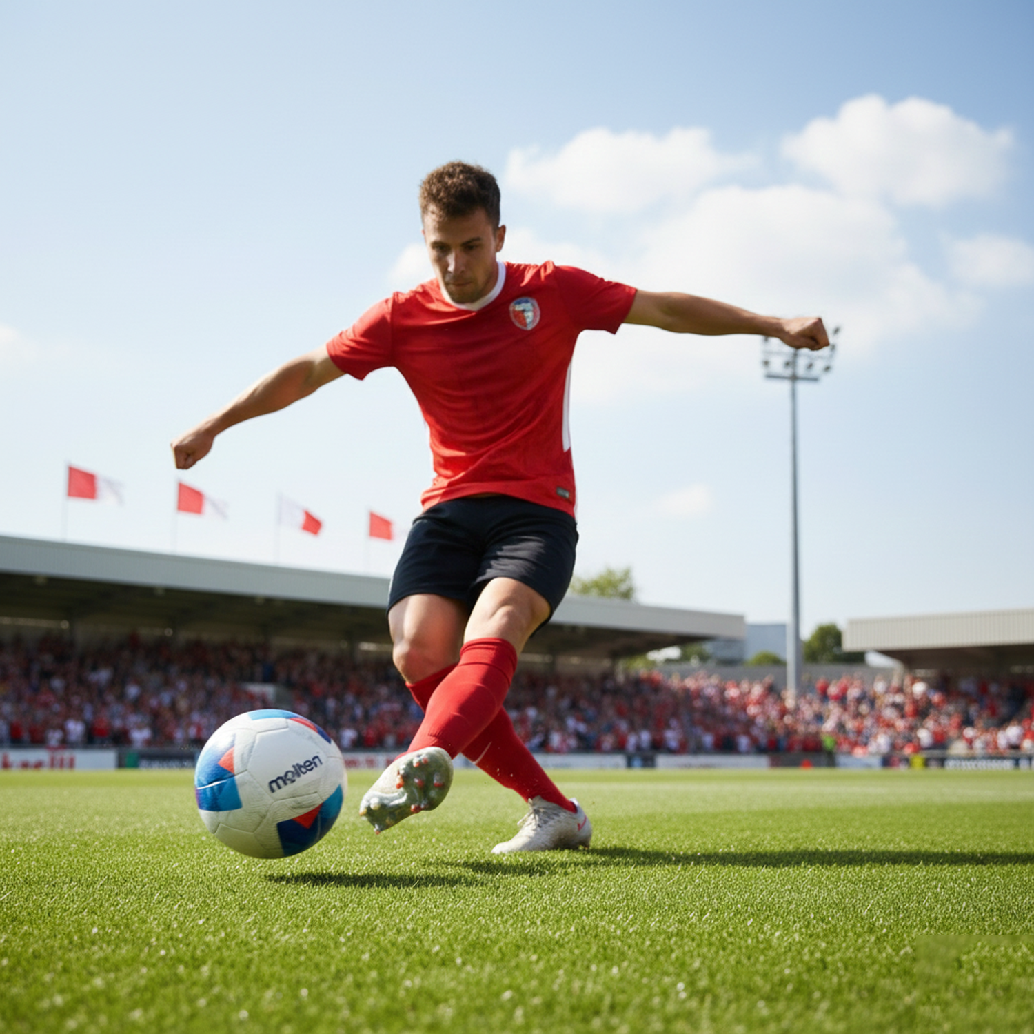 Balón Fútbol Molten Vantaggio 1000 ANFP 2025 T5 Bote Alto-4