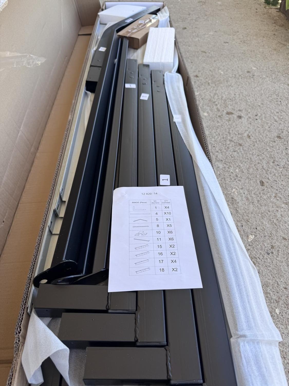 Cobertizo Garage Metálico prefabricado para Camioneta auto-6