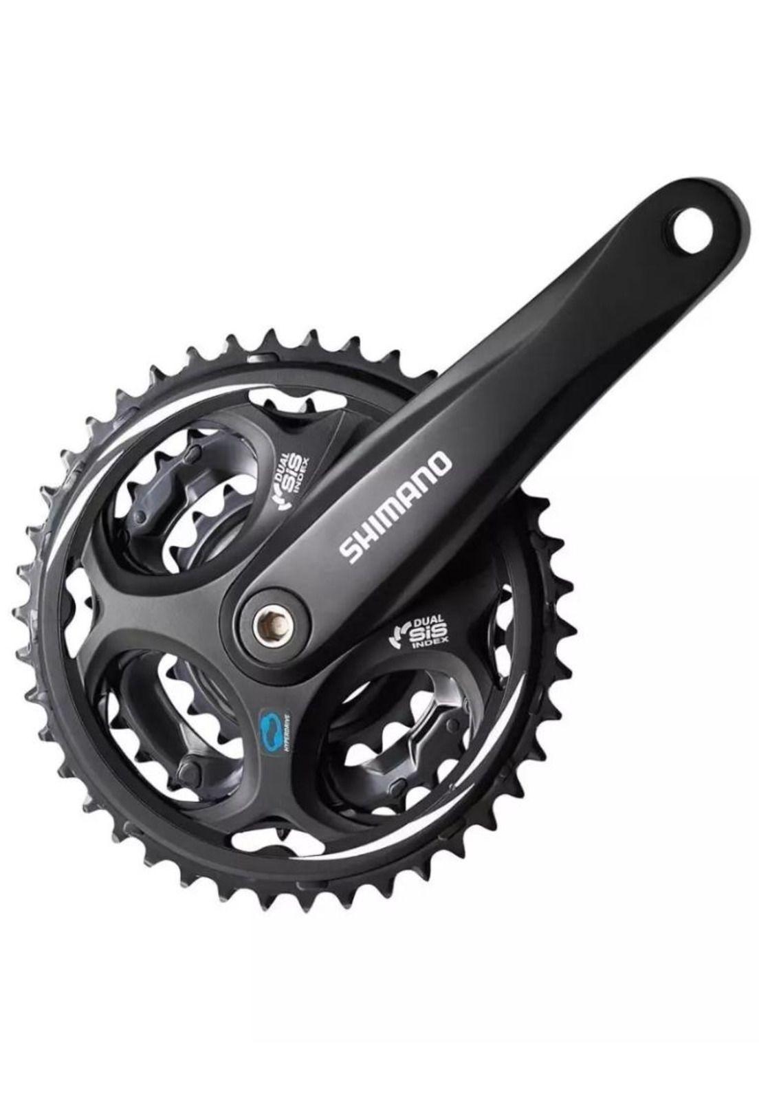 Set Volante + Biela Shimano Altus FC-M311-L 42-32-22T 170mm-2