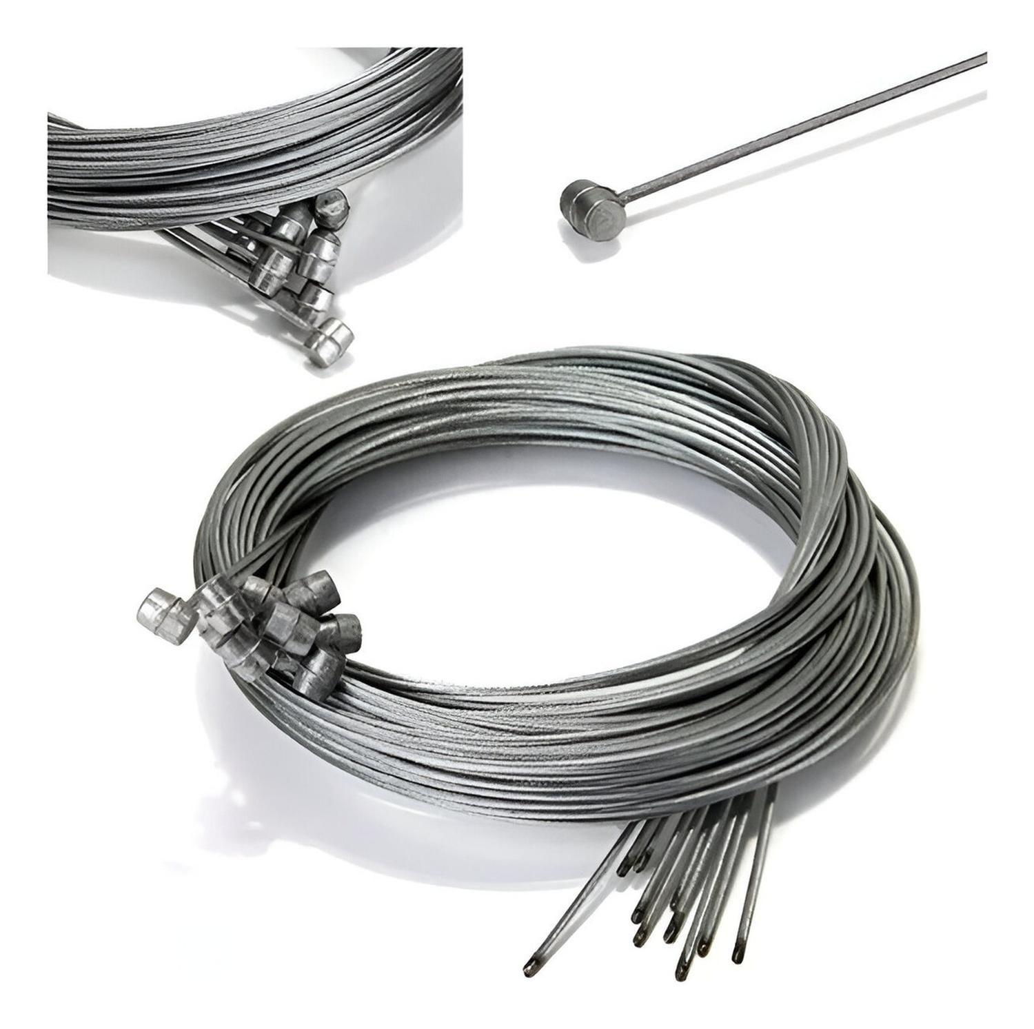 10 Cables Freno Trasero Shimano Acero 2050 Mm Bicicleta Mtb-1