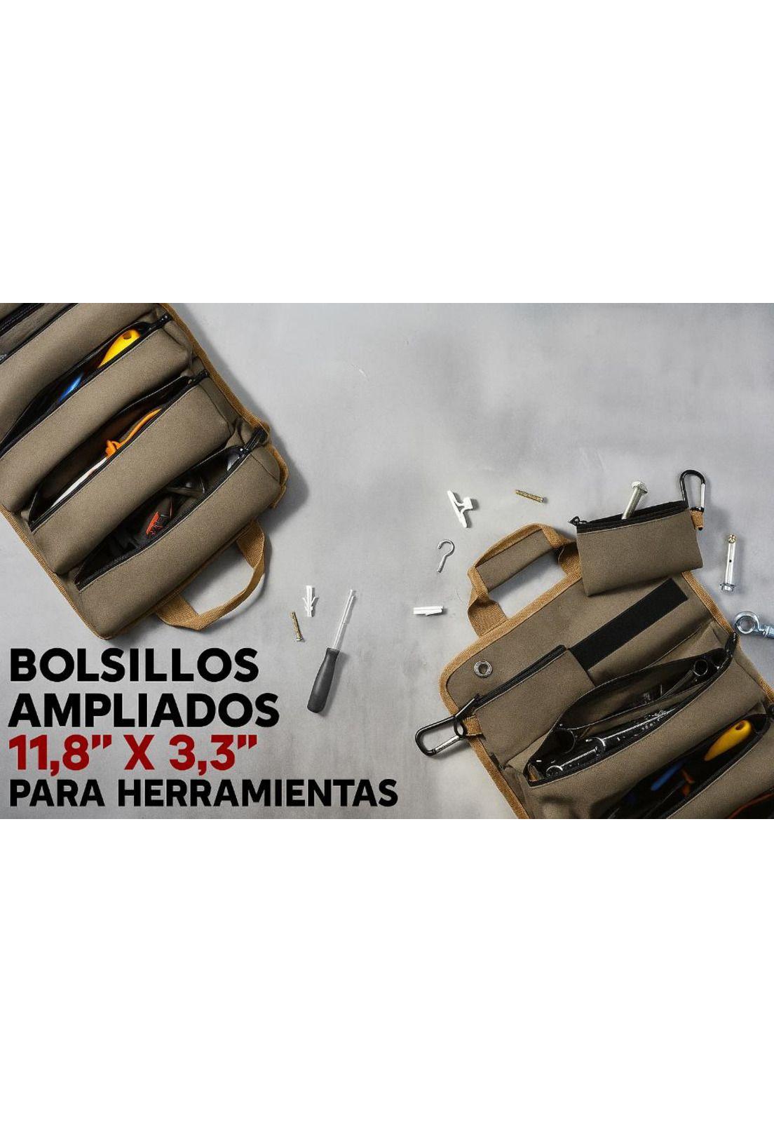 Bolso Herramientas Multiusos Enrollable Impermeable Mochila-2