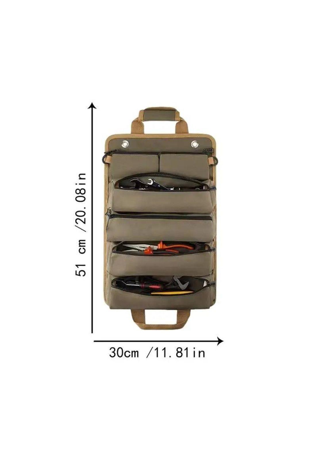 Bolso Herramientas Multiusos Enrollable Impermeable Mochila-5