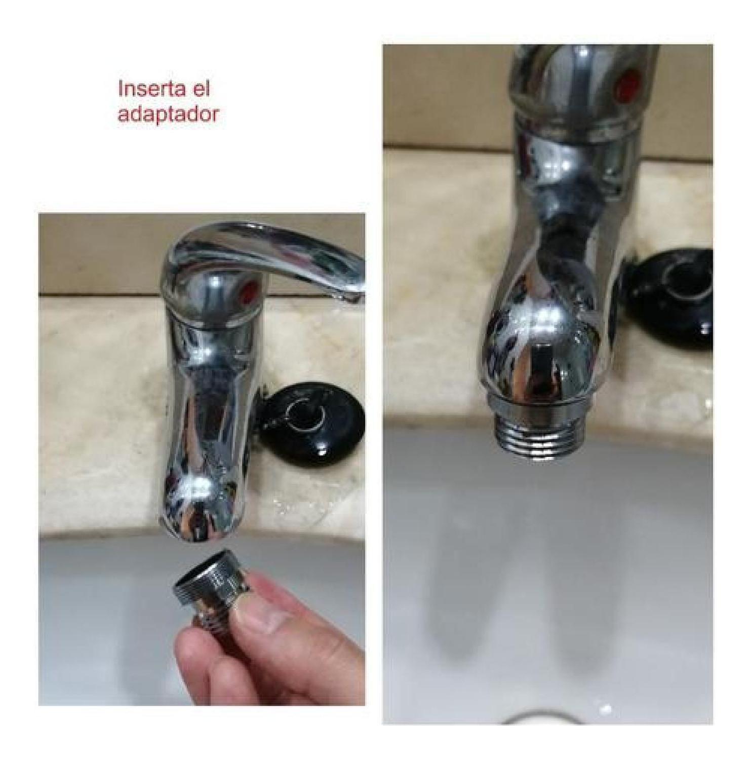 Conector Flexible Ducha - Llave Lavaplatos, 1/2 Adaptador-4