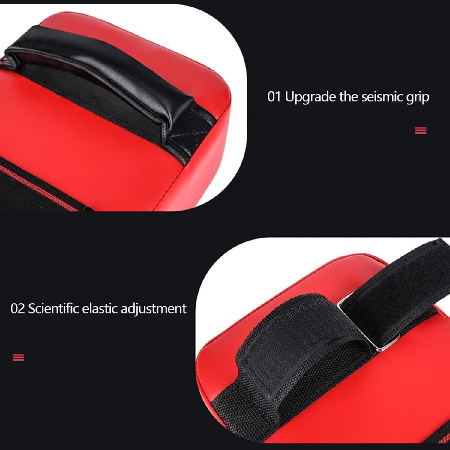 Paos Thai Pads Muay Thai MMA 60x40 cm - Almohadillas Focos Patada Rodilla Entrenamiento Kick Boxing -3