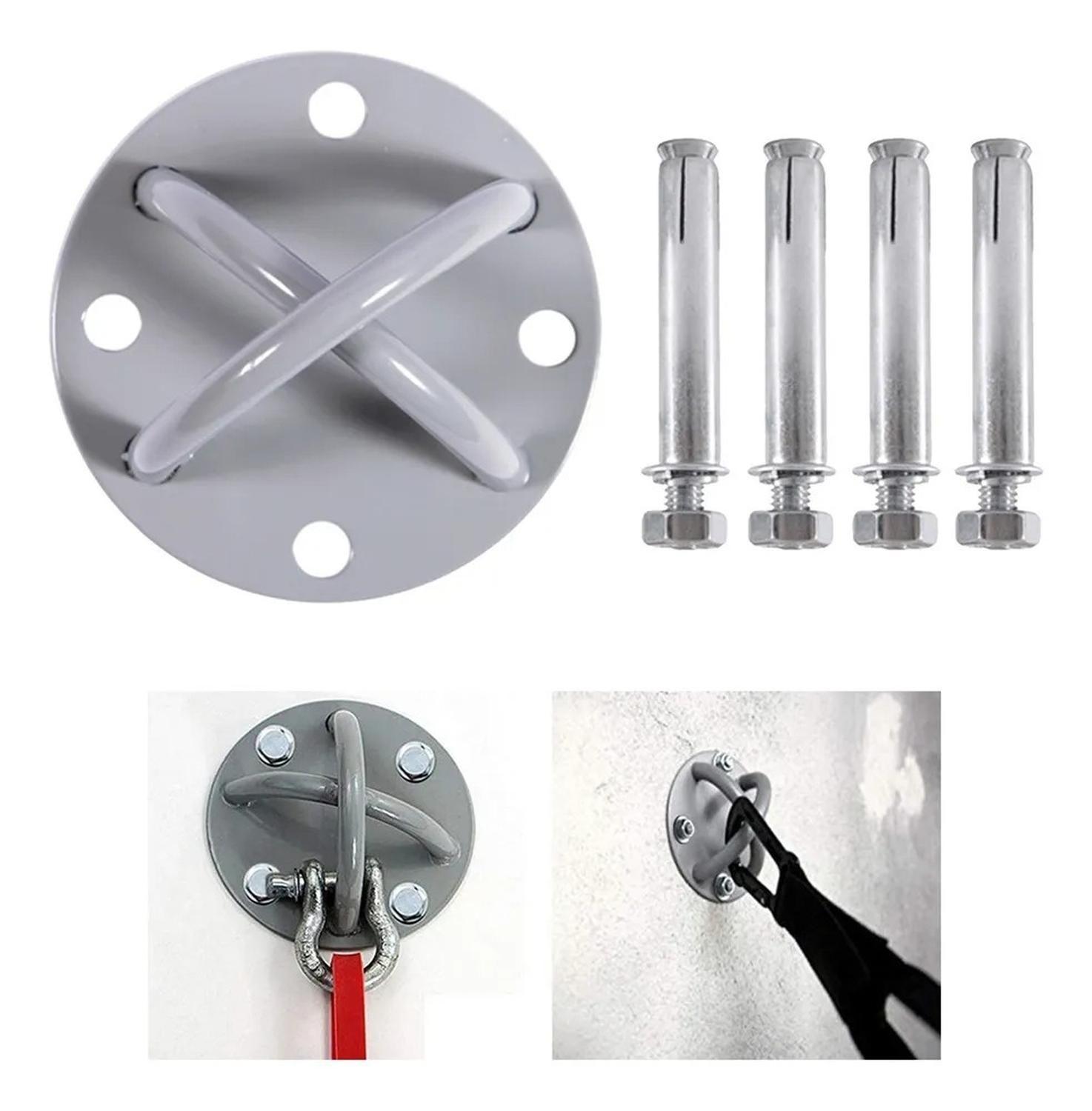 Anclaje De Techo Y Pared Para Trx Saco Boxeo Hamaca-7