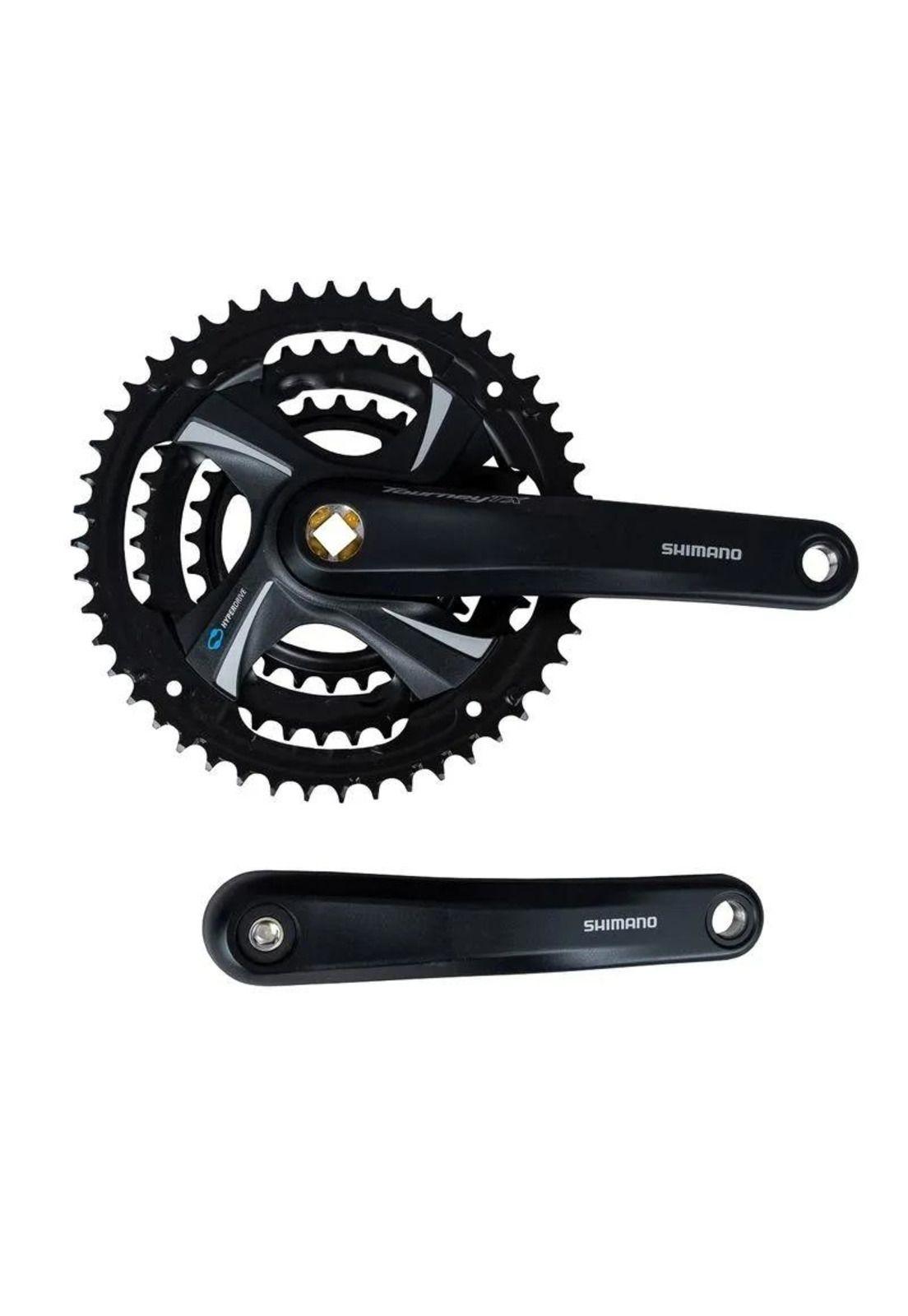 Volante Shimano Tourney TX FC-TX801 3 platos 175mm-4