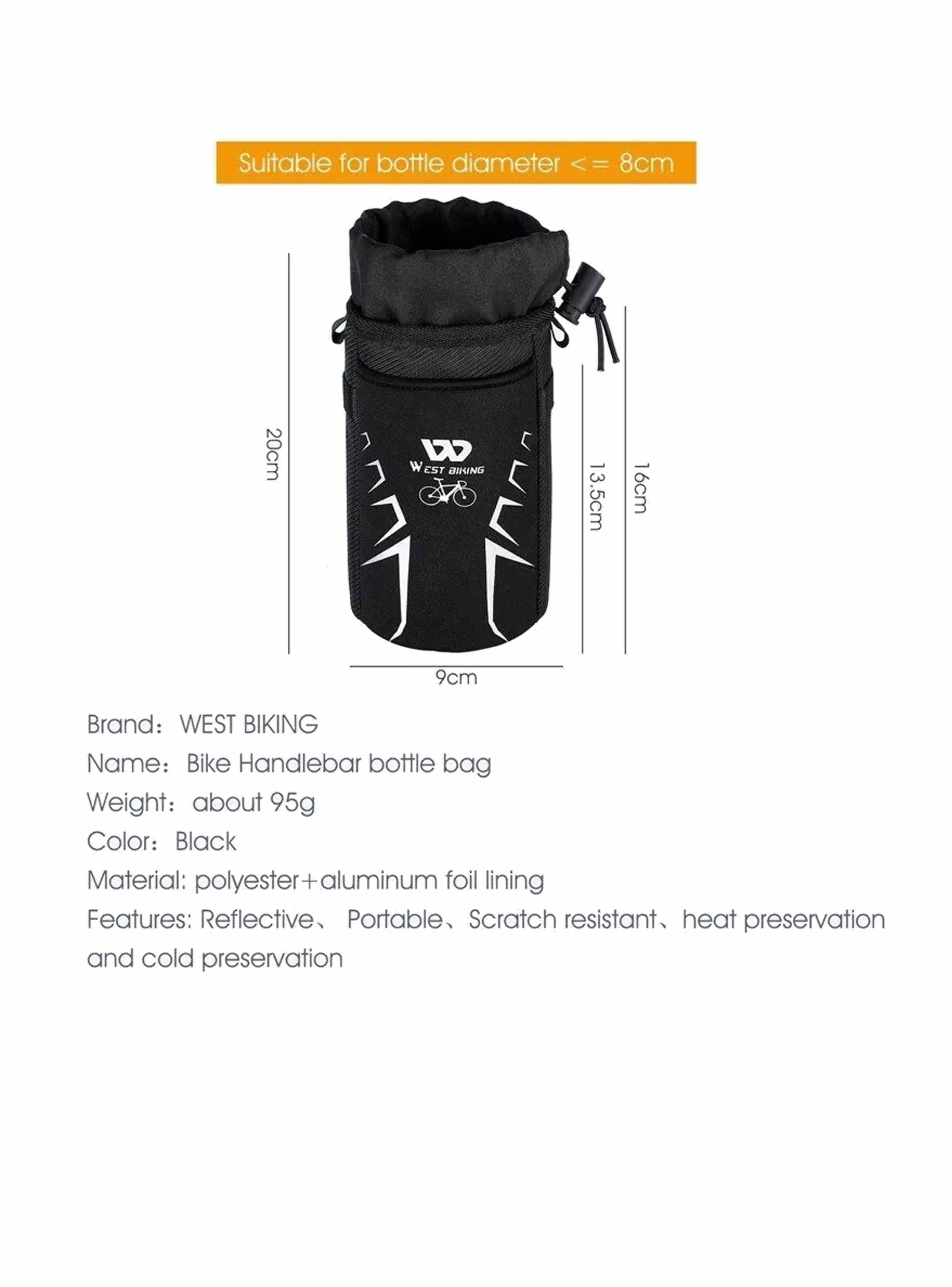 Bolsa Aislante Porta Botellas, Bicicleta Scooter Trekking-3