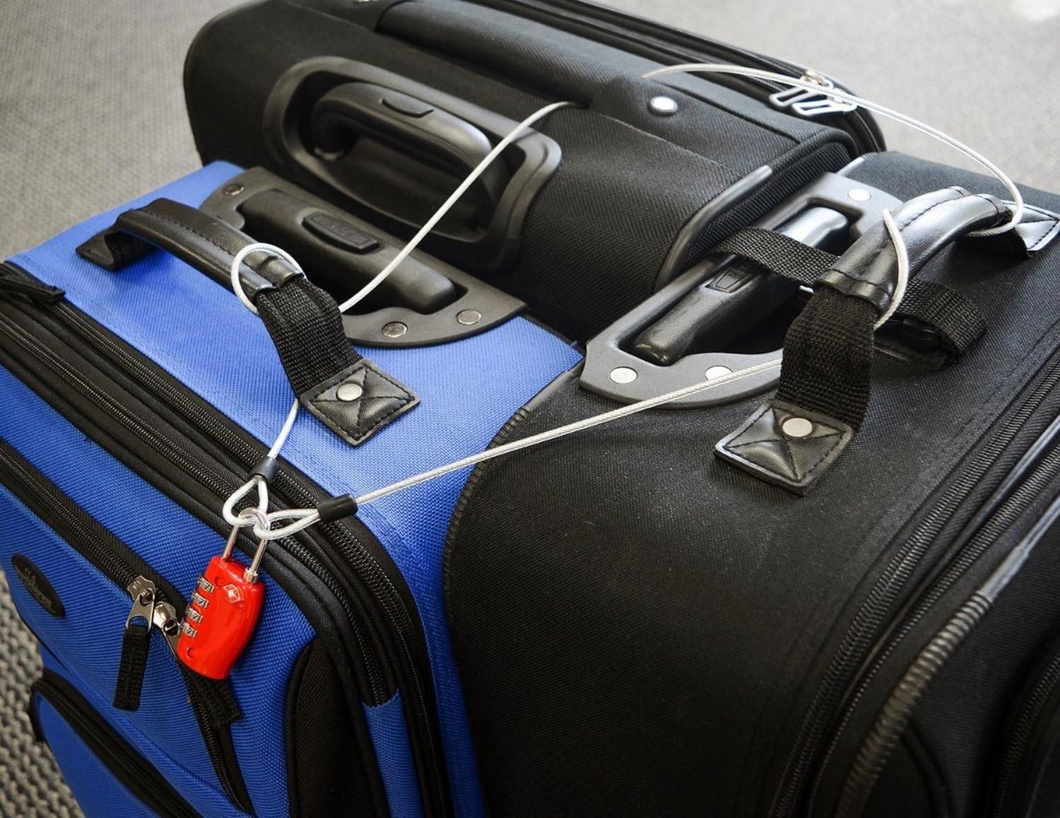 2 Cables Acero Recubierto 45kg Multifunción 1,5 Metros X 3mm-6