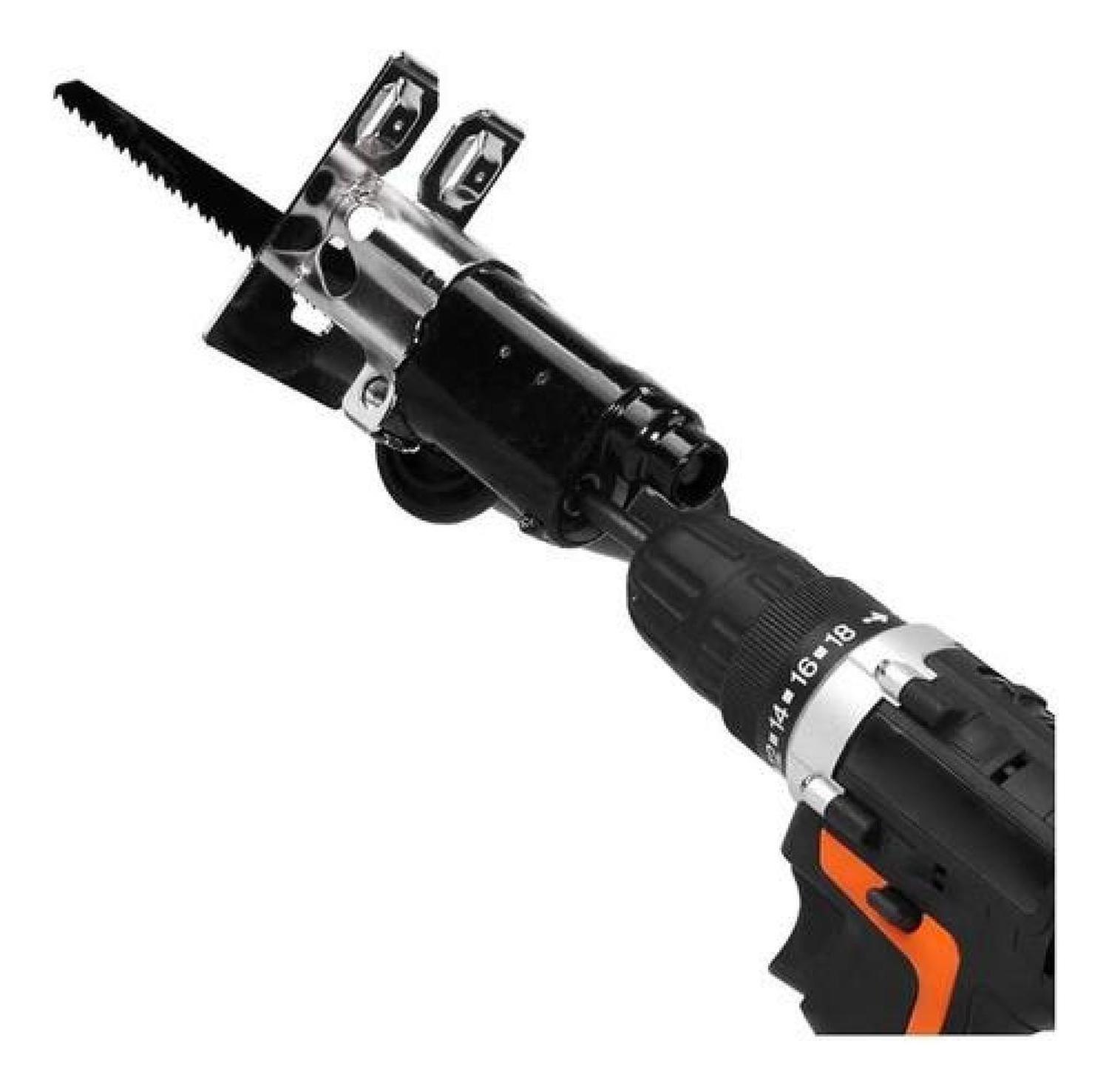 Adaptador Profesional De Sierra Recíproca Para Taladro-1